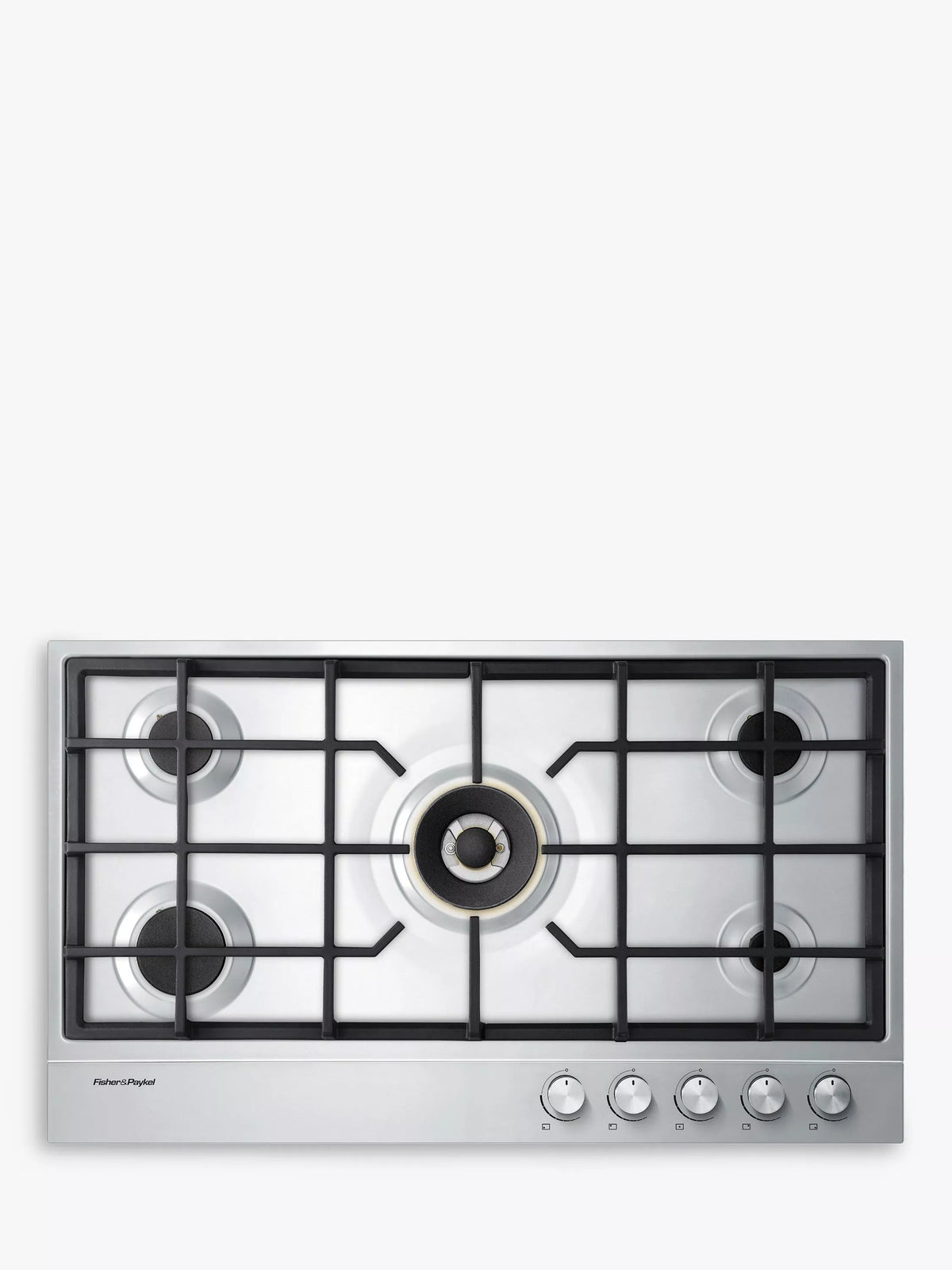 Fisher & Paykel 90cm gas hob in stainless steel - British product