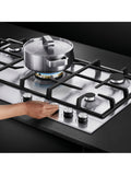 Fisher & Paykel 90cm gas hob in stainless steel - British product