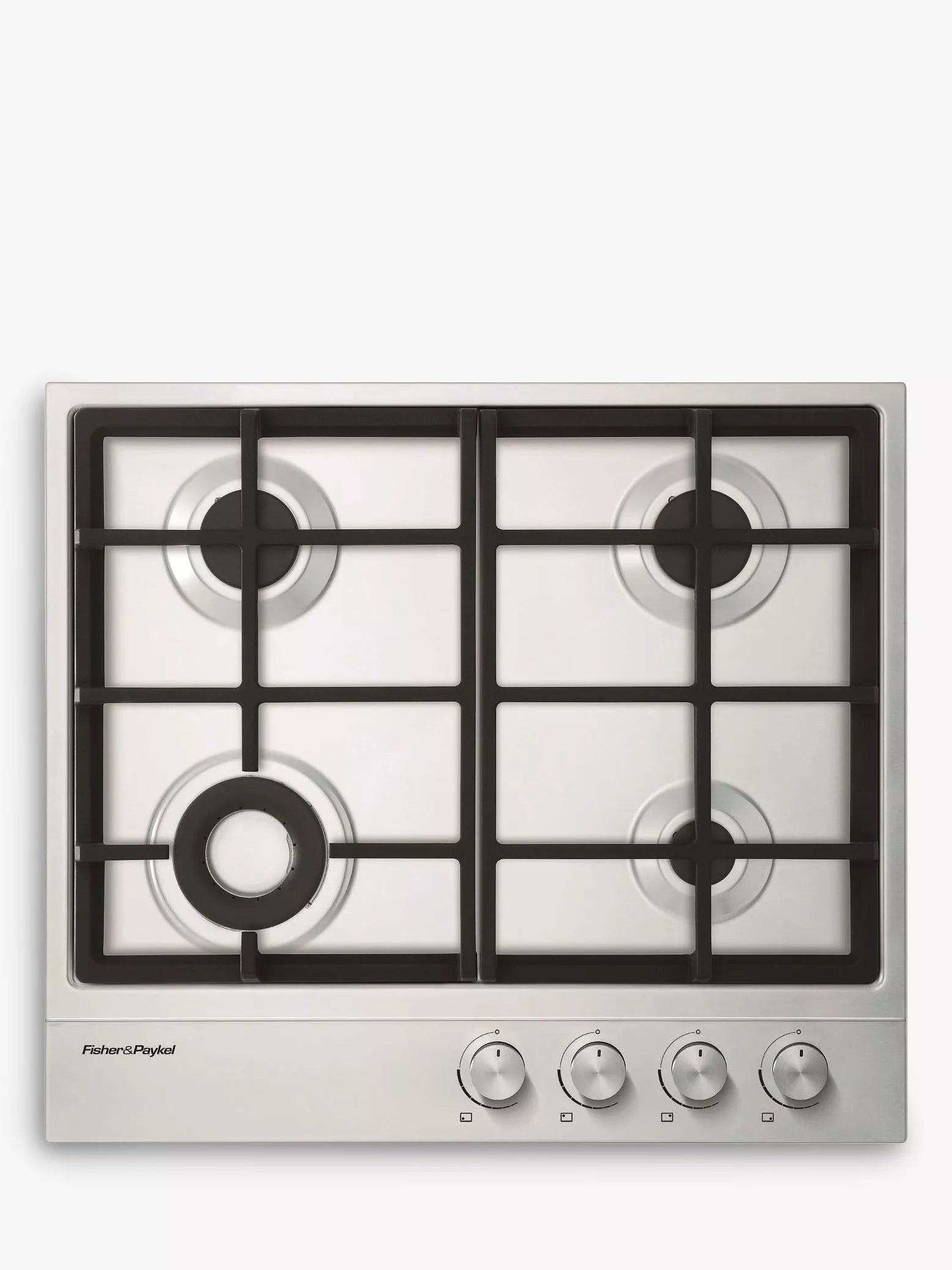 Fisher & Paykel 4-burner stainless steel gas hob 60cm - British product