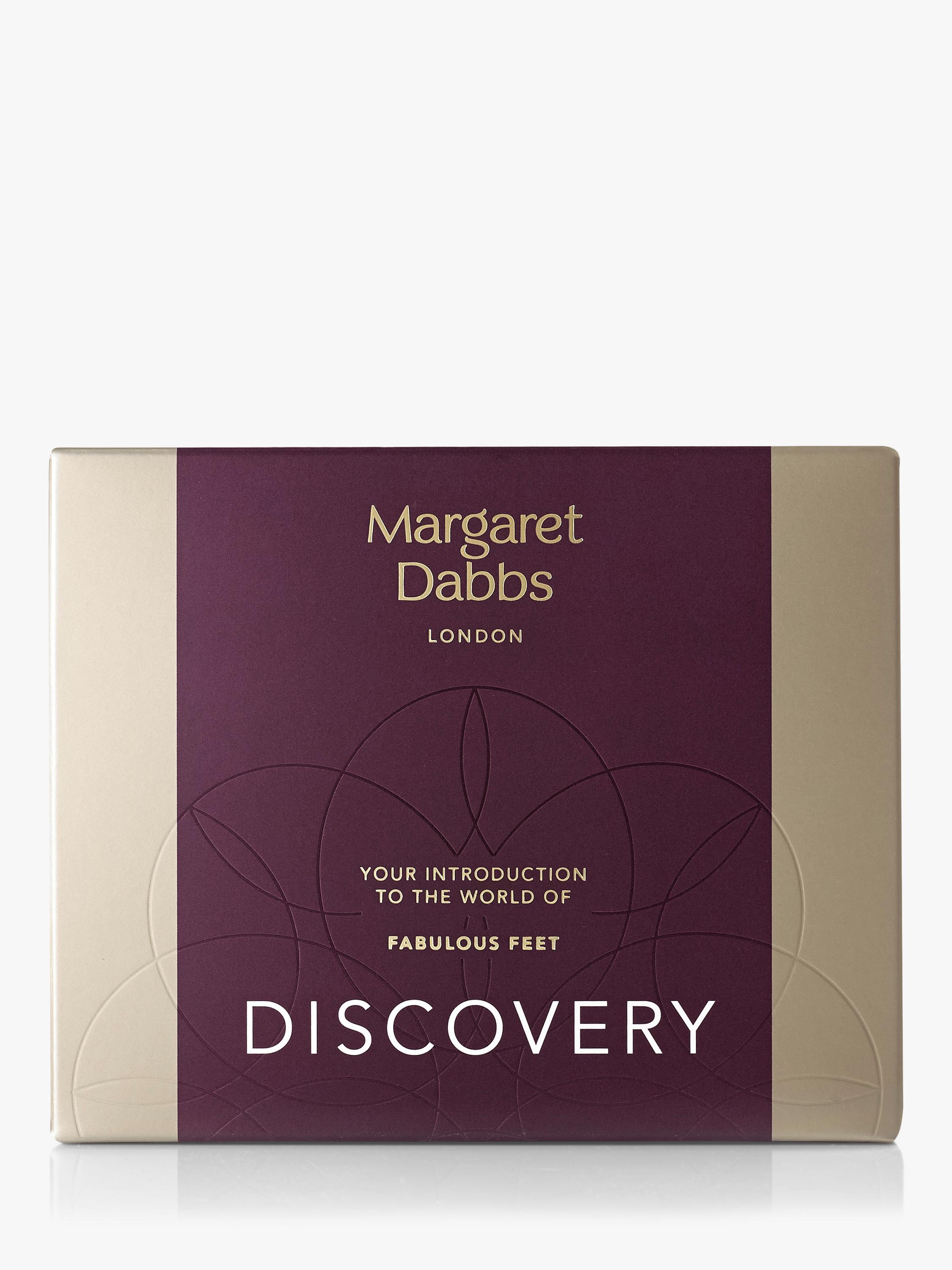 Margaret Dabbs London Fabulous Feet Discovery Kit with lotion, soak, oil, and scrub, imported from the UK
