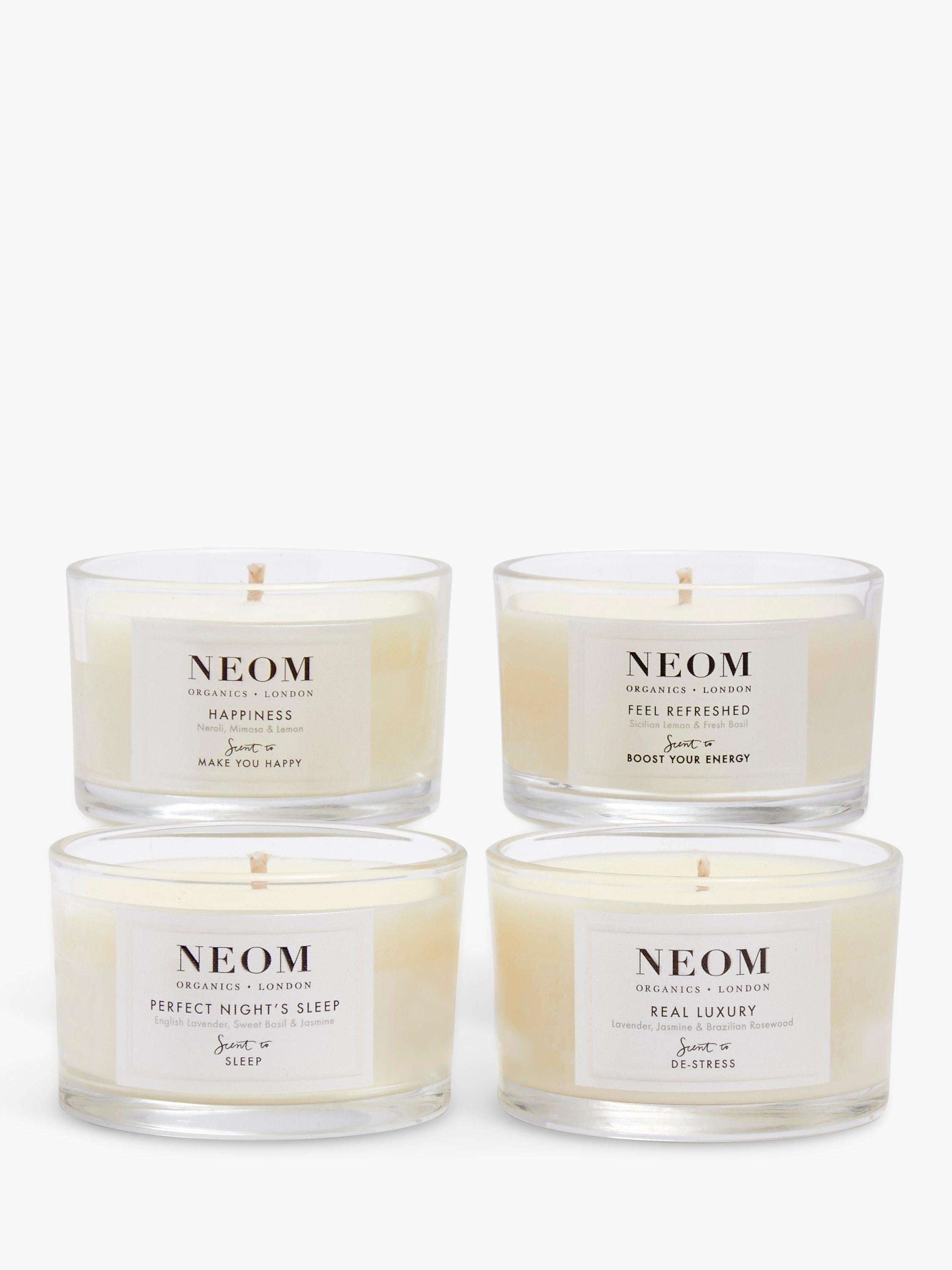 NEOM travel candle gift set, imported from the UK