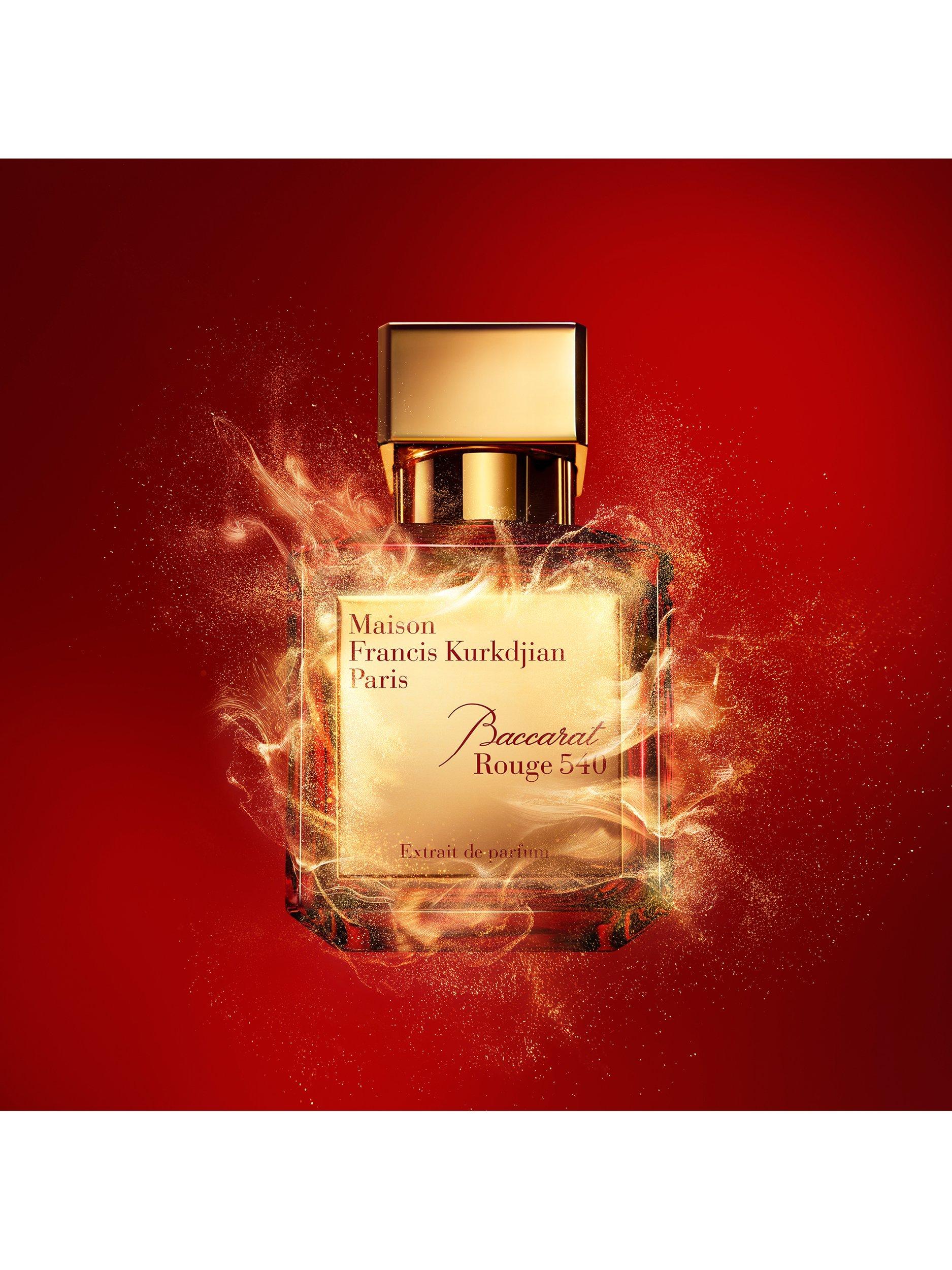 Maison Francis Kurkdjian Baccarat Rouge 540 Eau de Parfum travel set with 5 x 11ml refills, imported from the UK