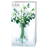 LSA International Pearl Optic Wide Vase H28cm, UK version