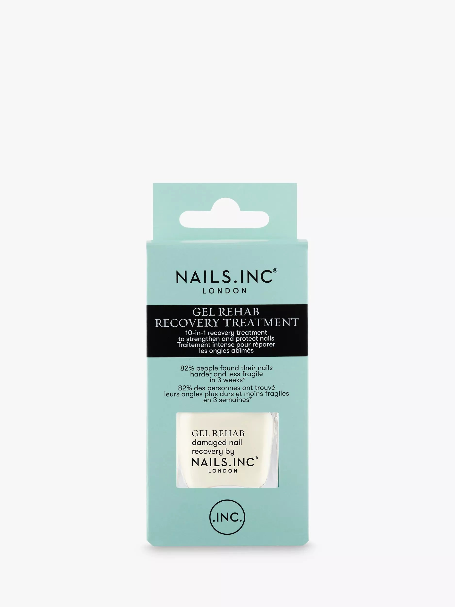 Nails Inc Gel Rehab Treatment & Base Coat, 14ml - McGrocer