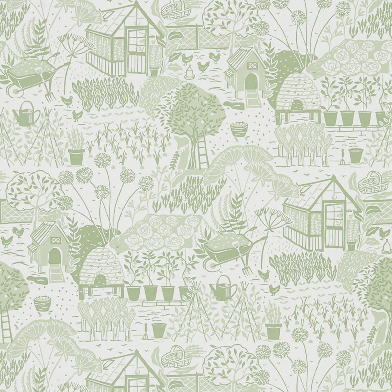 Sanderson Home The Allotment Wallpaper