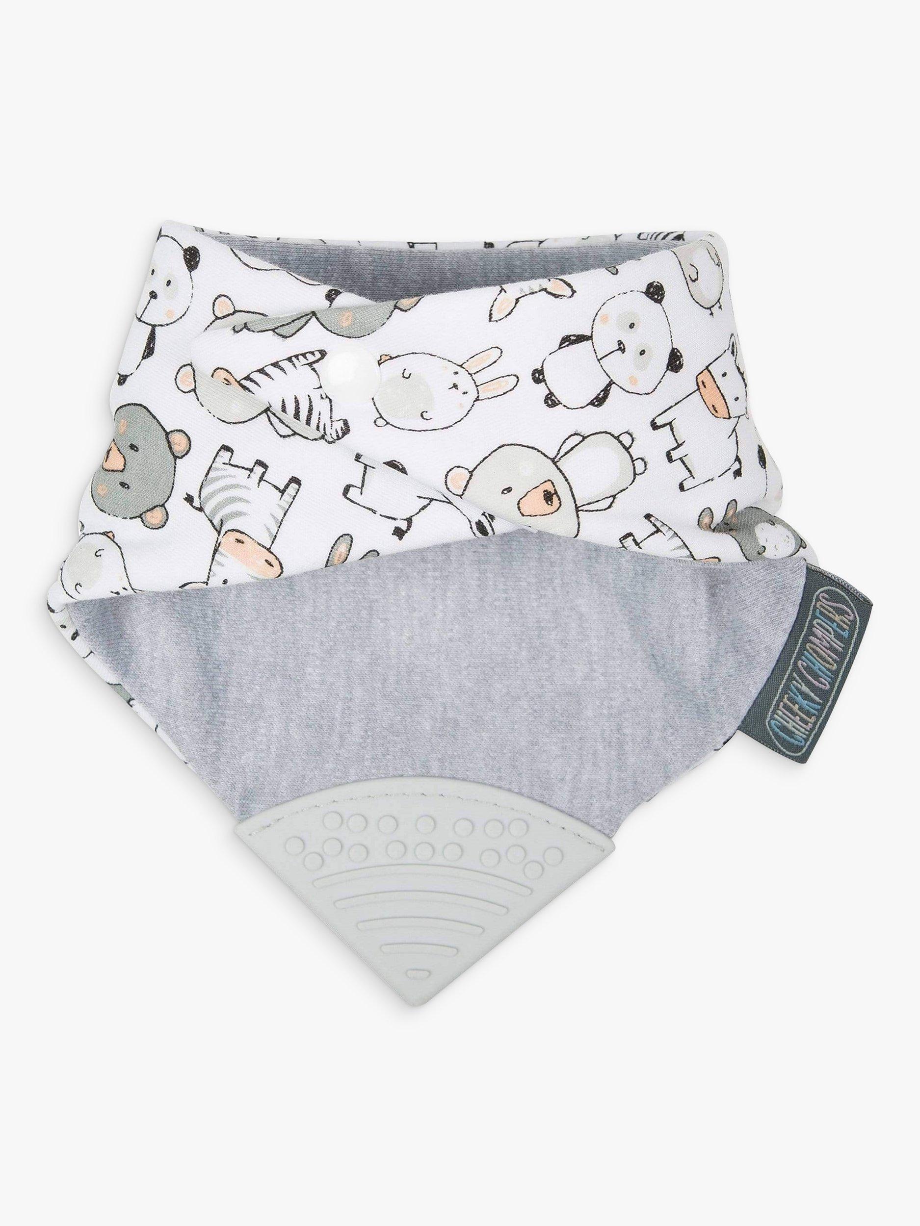 Cheeky Chompers teething dribble bib Panda Pals - British product