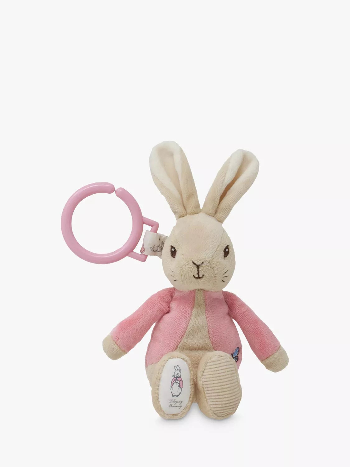 Peter Rabbit Flopsy jiggle toy 21cm, imported from the UK