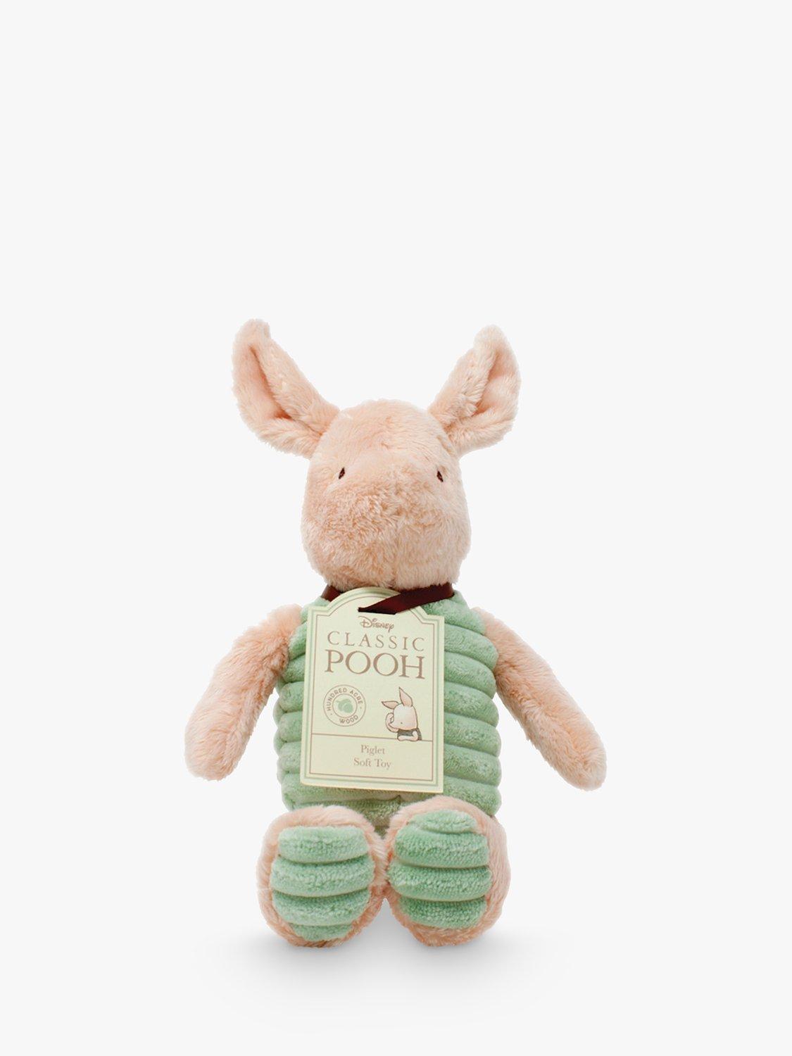 Winnie the Pooh Piglet baby soft toy (British brand)
