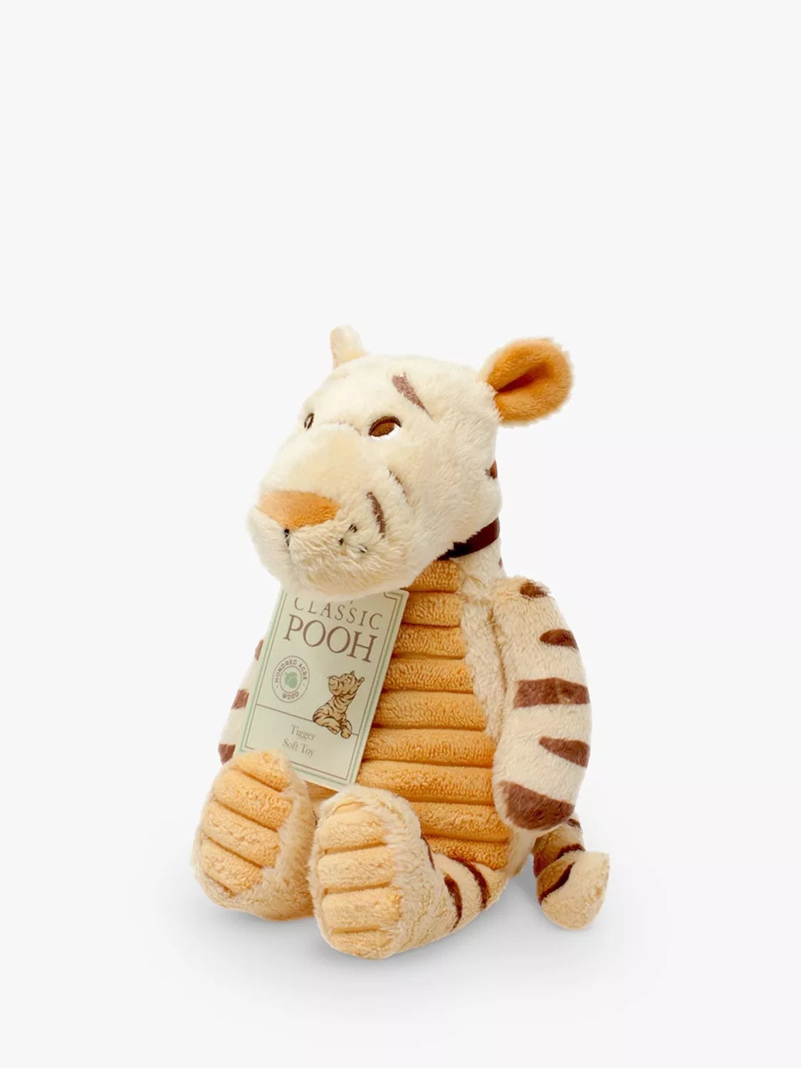Winnie the Pooh Tigger soft toy for babies (British brand)