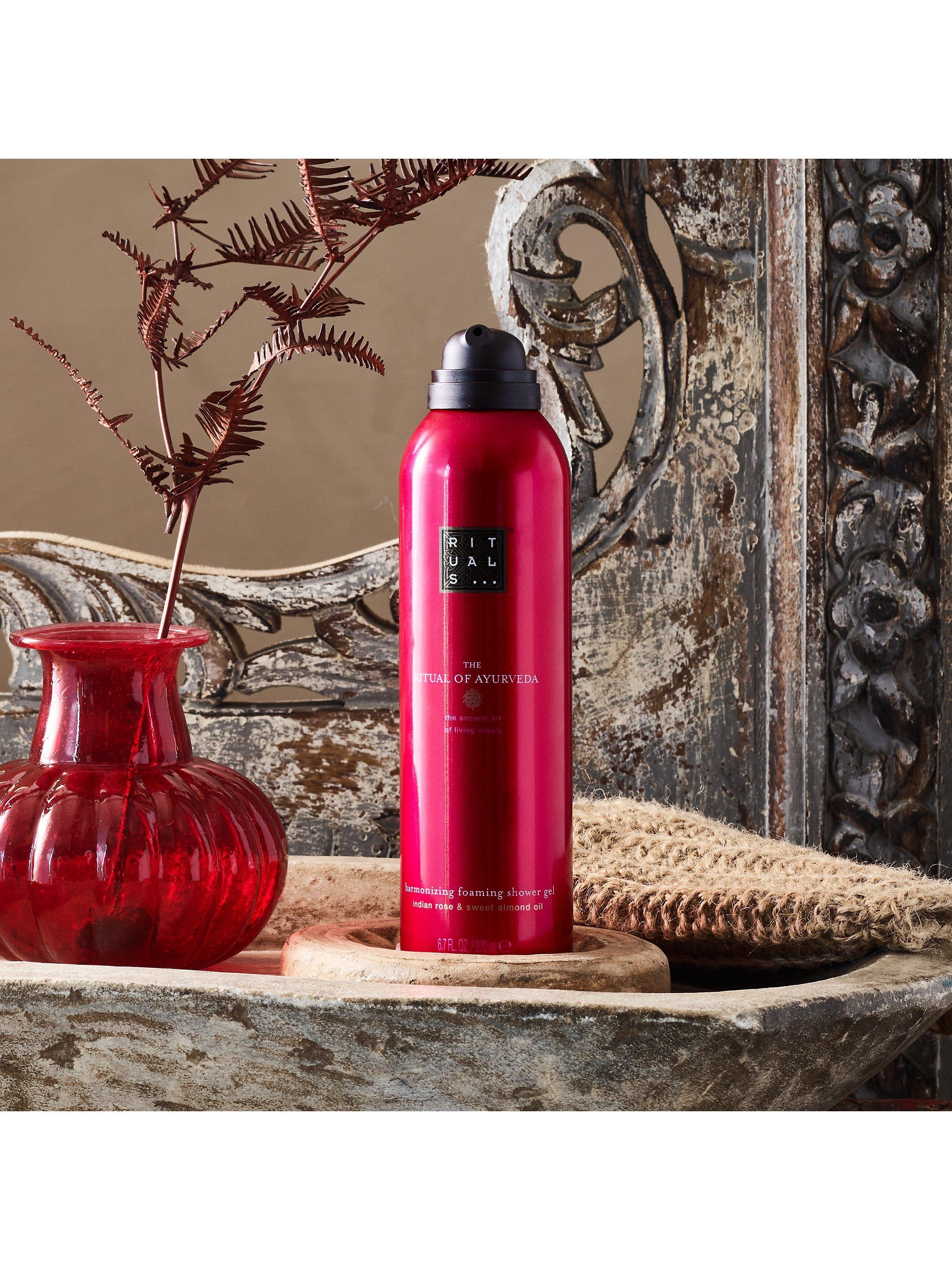 Rituals Ayurvedic Harmonizing Foaming Shower Gel 200ml, imported from the UK