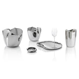 Robert Welch double-walled stainless steel wine cooler for single bottle, imported from the UK