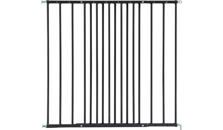 Scandinavian extendable metal wall mount pet gate 72cm height fits 62.5-106.8cm width (British brand)