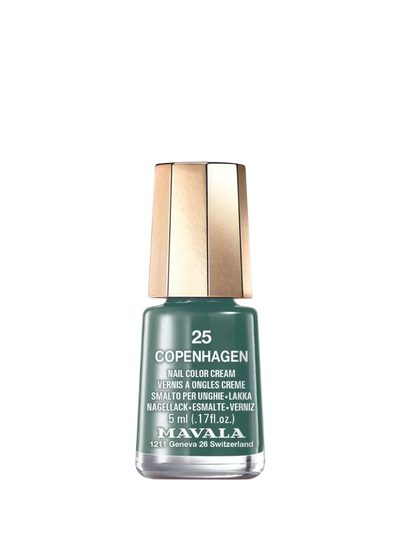 Nail Colour Collection with Classic Autumnal and Shimmer Shades in Small Bottles