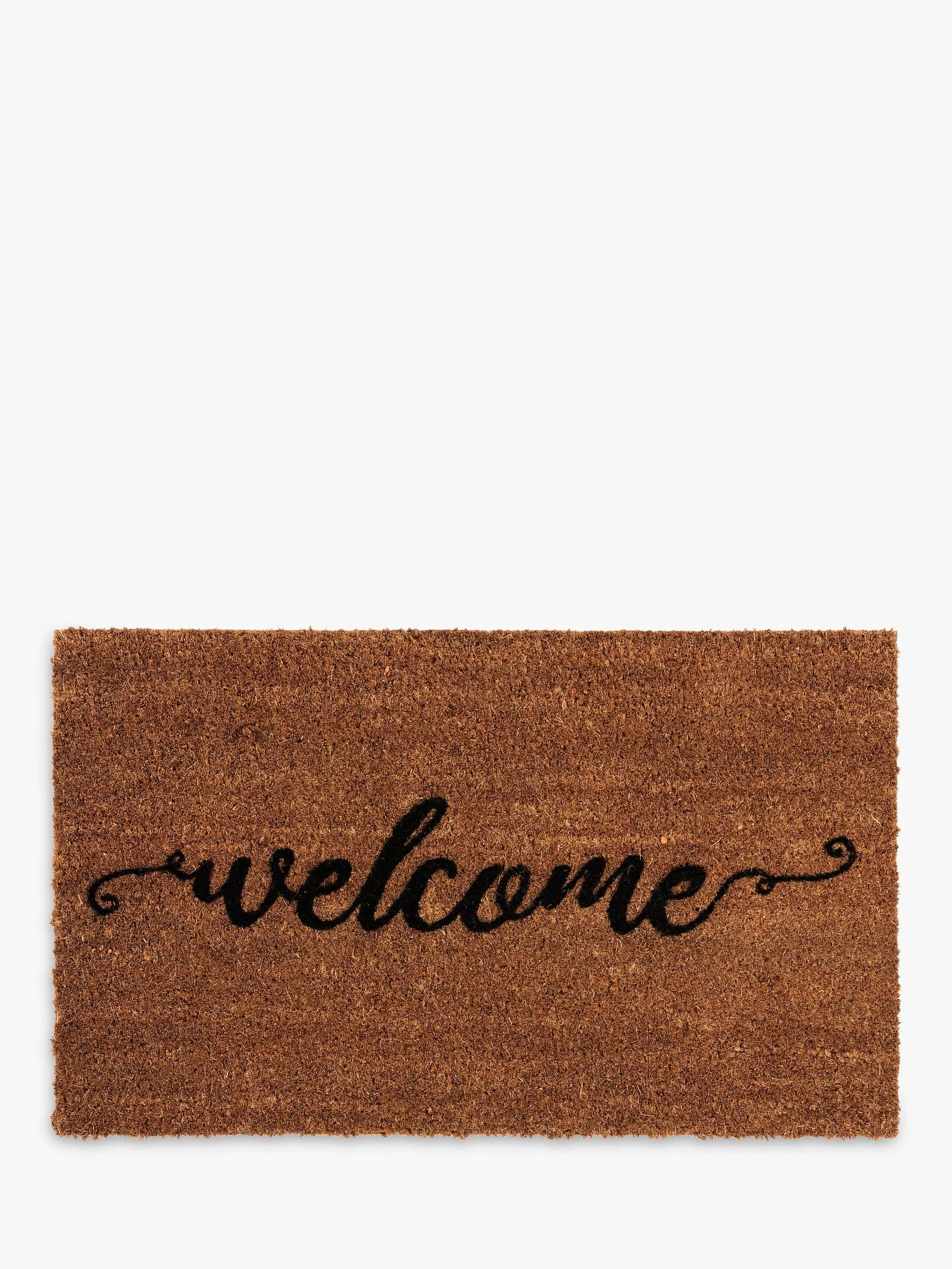John Lewis welcome door mat multi, UK version