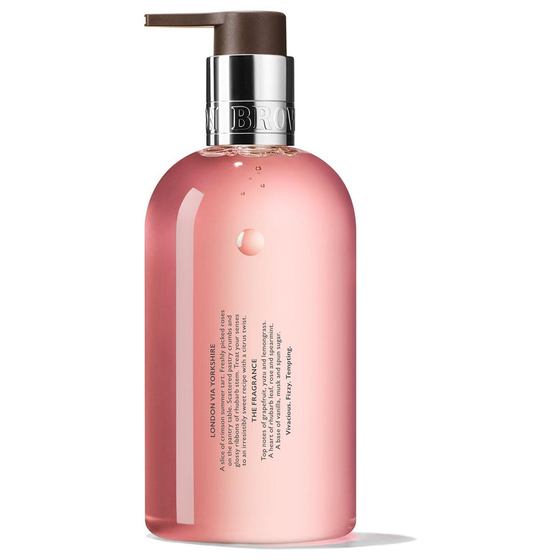 Molton Brown Rhubarb & Rose hand wash 300ml, imported from the UK