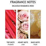 Molton Brown Rhubarb & Rose hand wash 300ml, imported from the UK