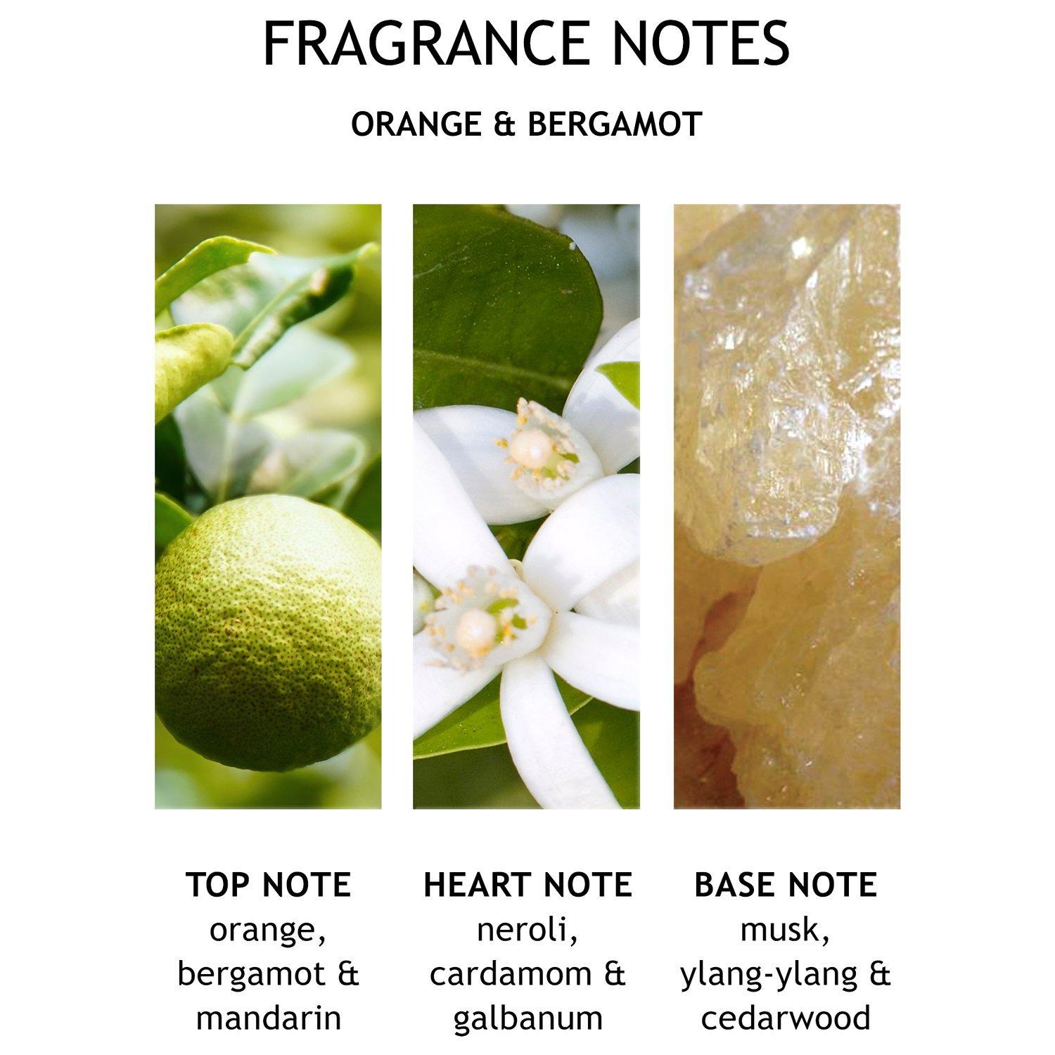 Molton Brown orange and bergamot bath and shower gel 300ml, imported from the UK