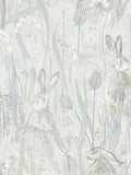 Sanderson Dune Hares Wallpaper Debb216518
