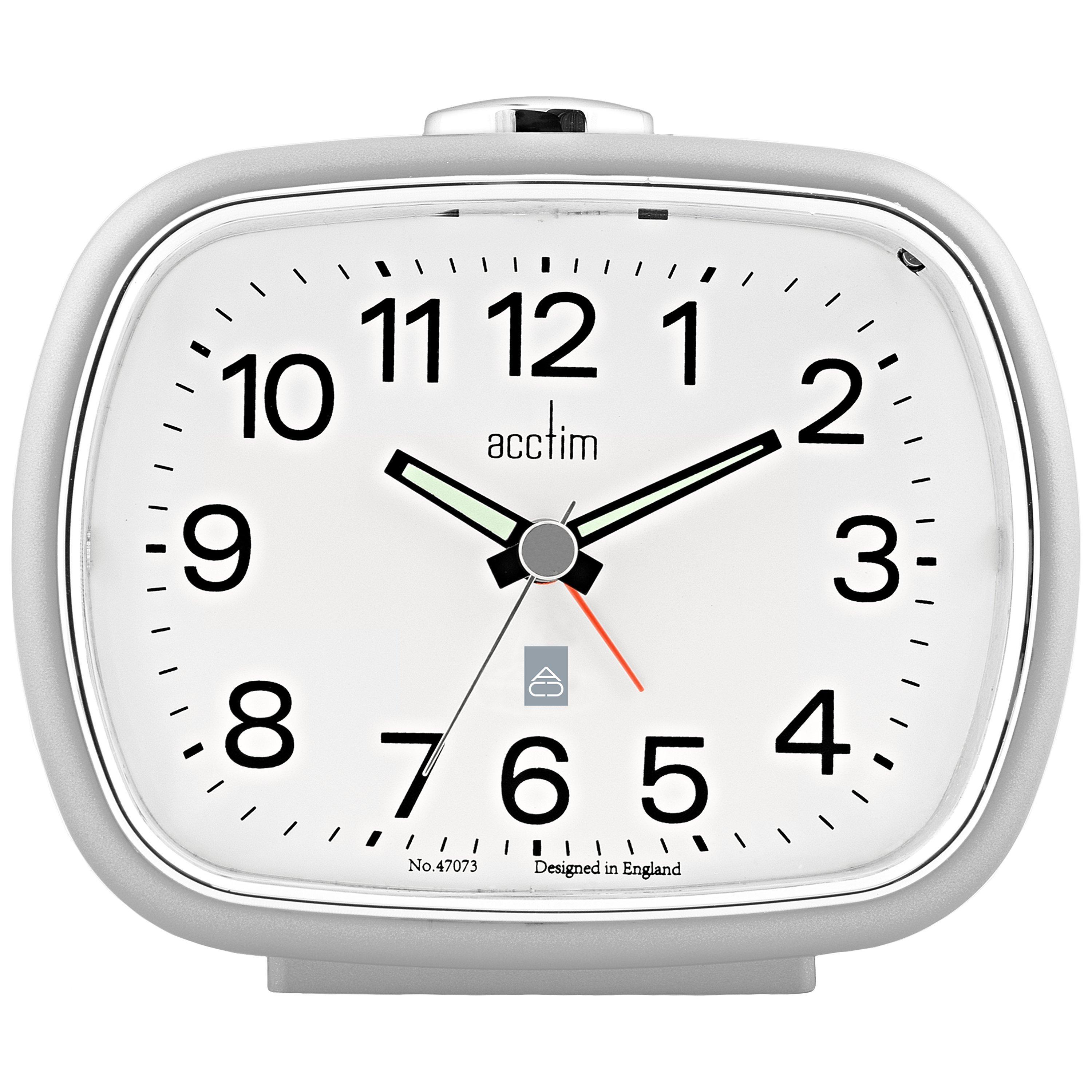Acctim Camille analogue alarm clock - British product