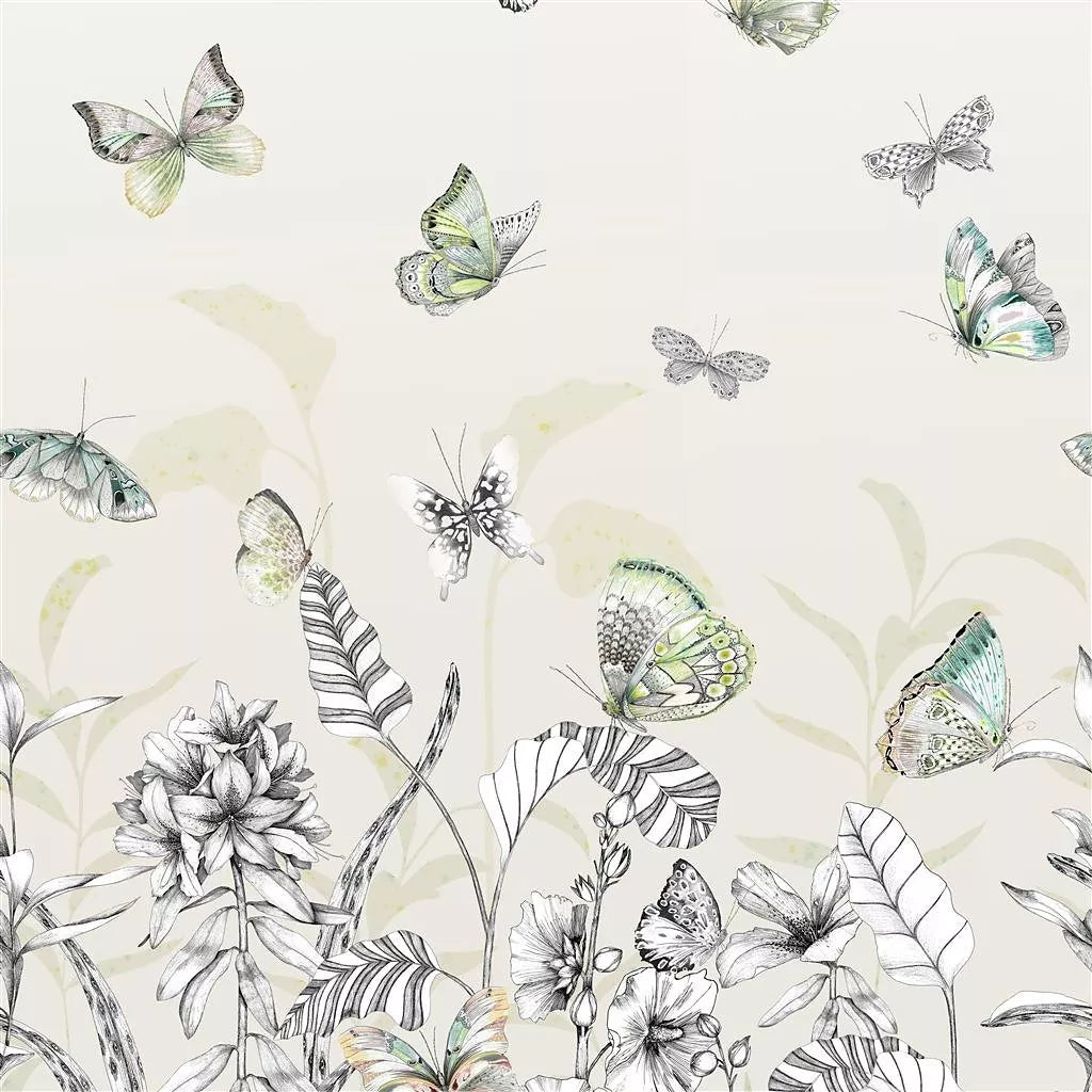 Designers Guild Papillons Wallpaper Panel Set