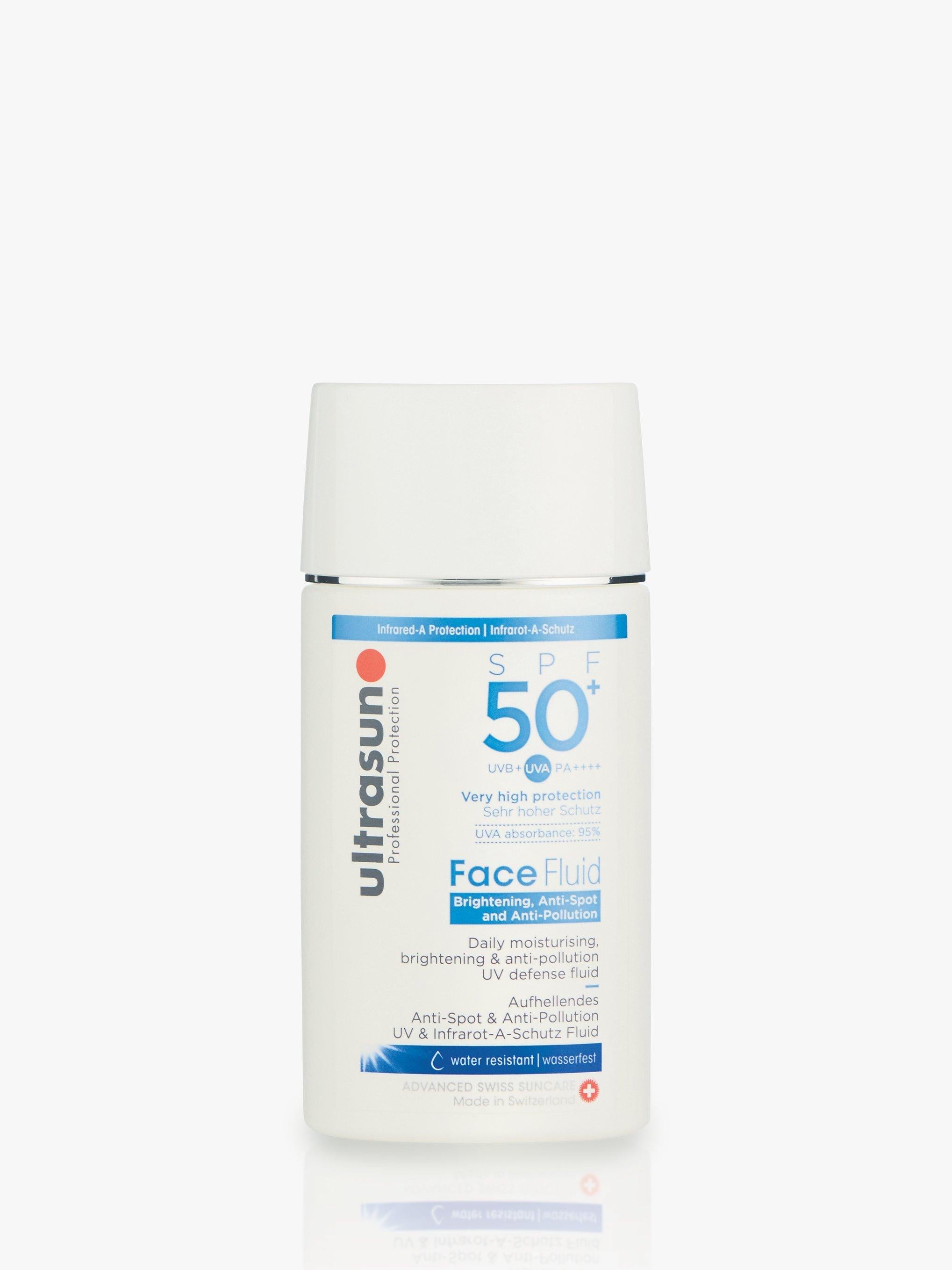 Ultrasun face fluid SPF 50+ 40ml (British brand)