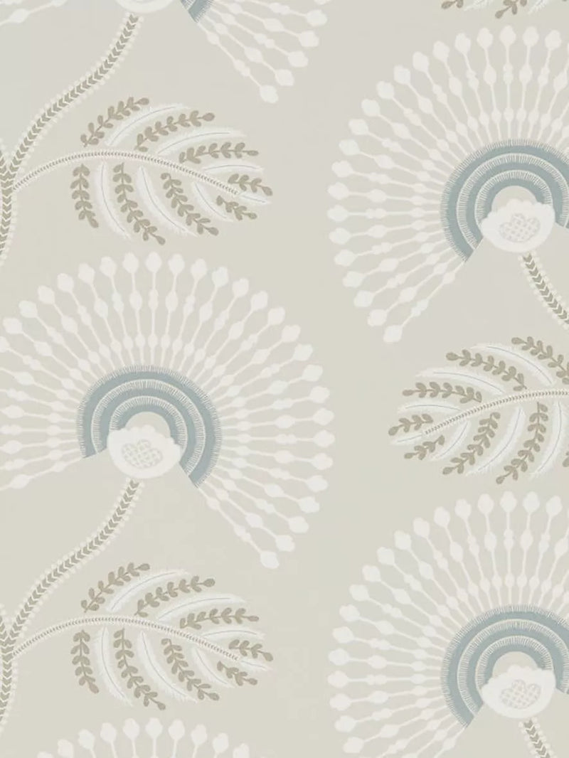 Harlequin Louella wallpaper with organic trail pattern, UK version