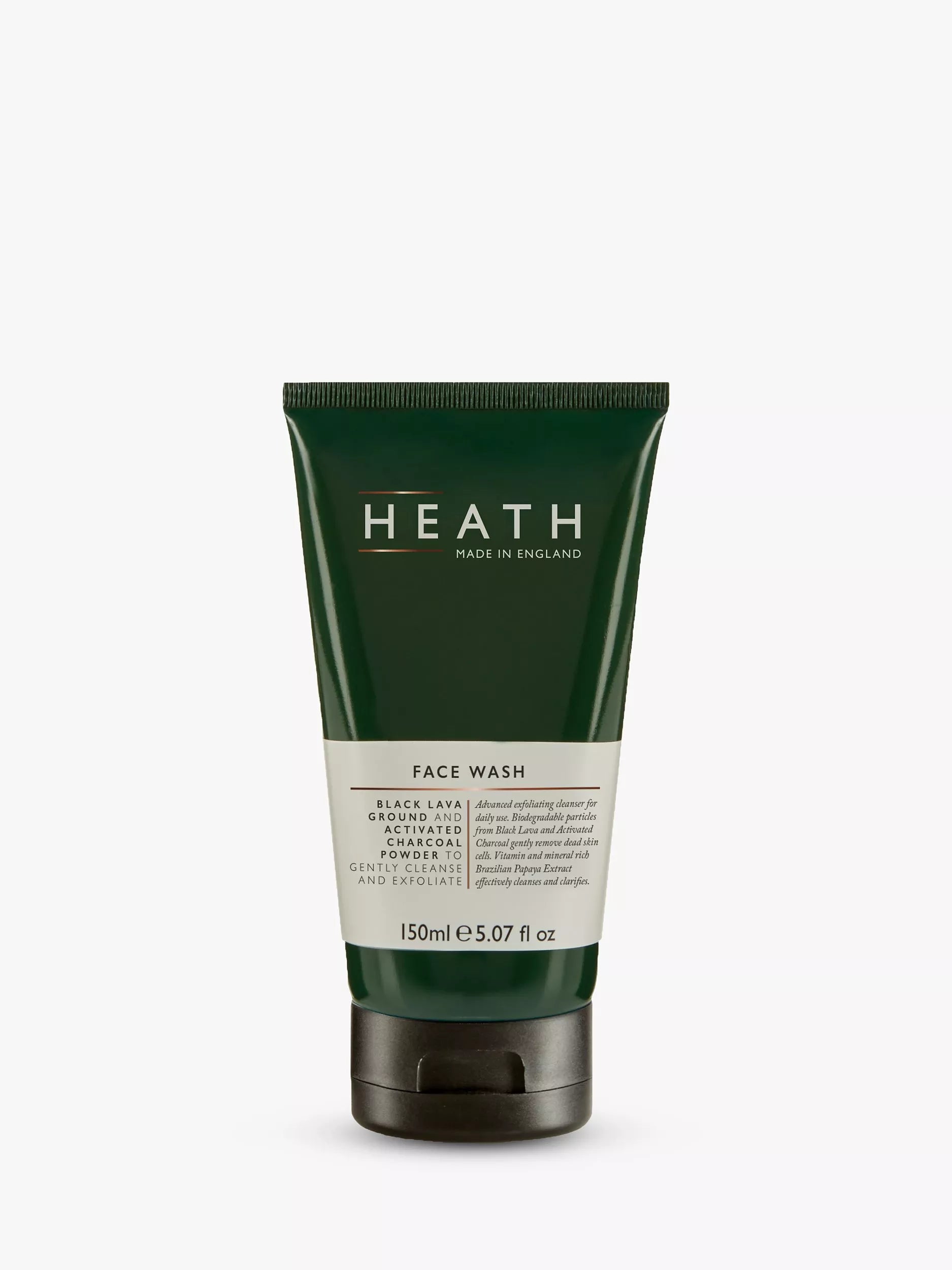 Heath Face Wash Charcoal 150ml, UK version