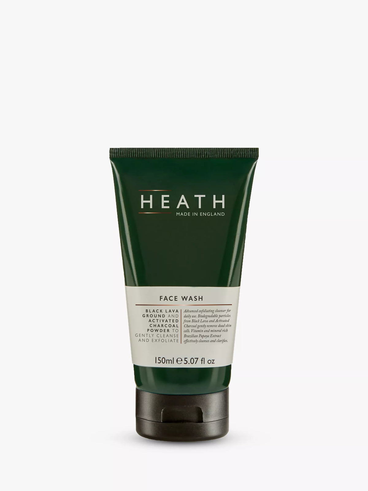 Heath Face Wash Charcoal 150ml, UK version