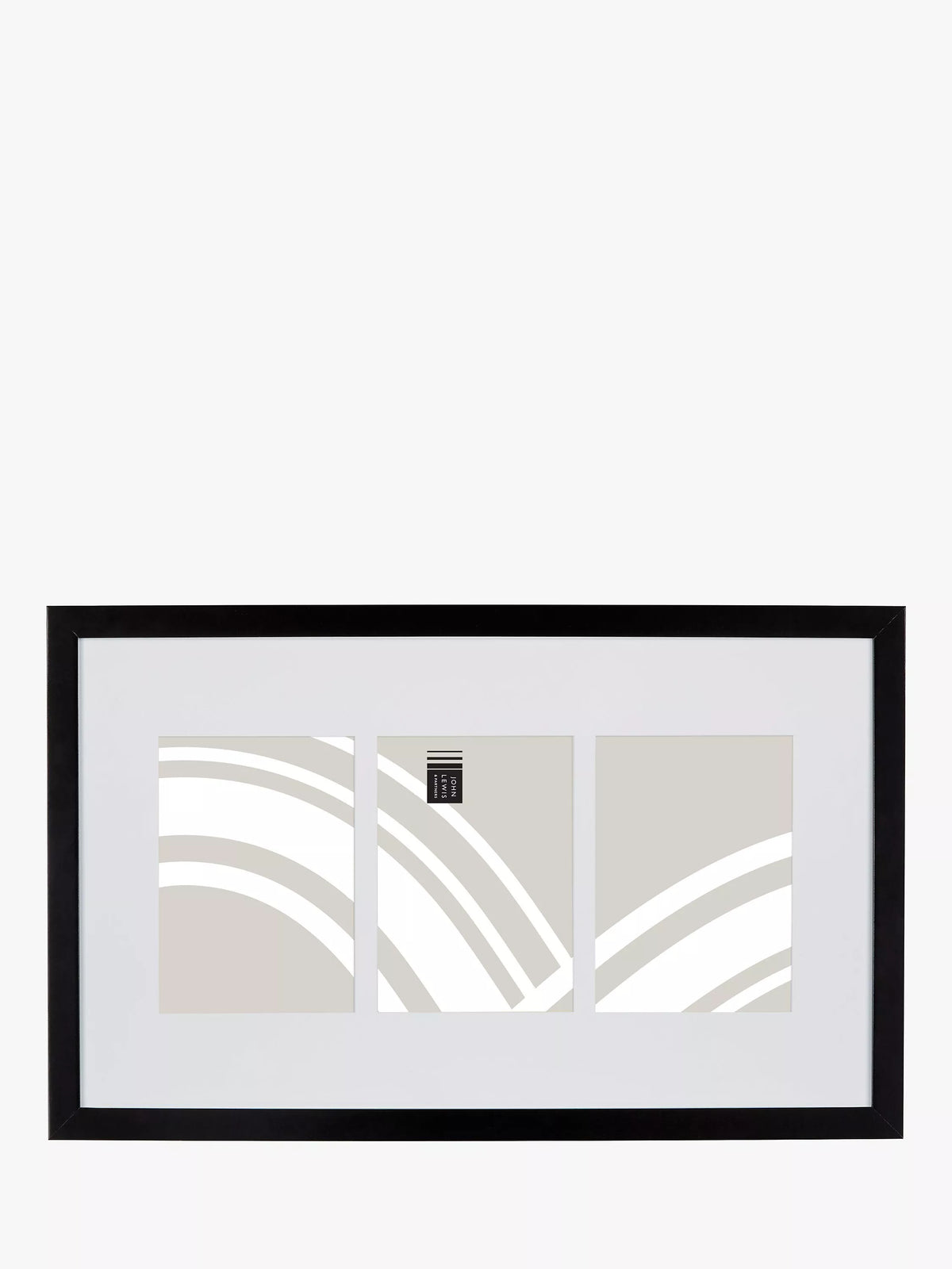 John Lewis black box photo frame for 3 photos, 5x7, UK version