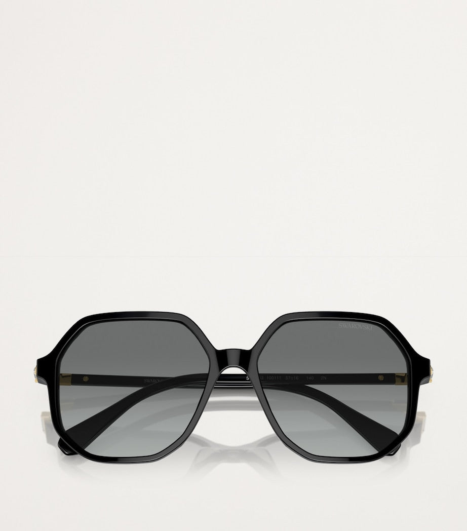 Swarovski Oversized SK6003 Sunglasses (British brand)