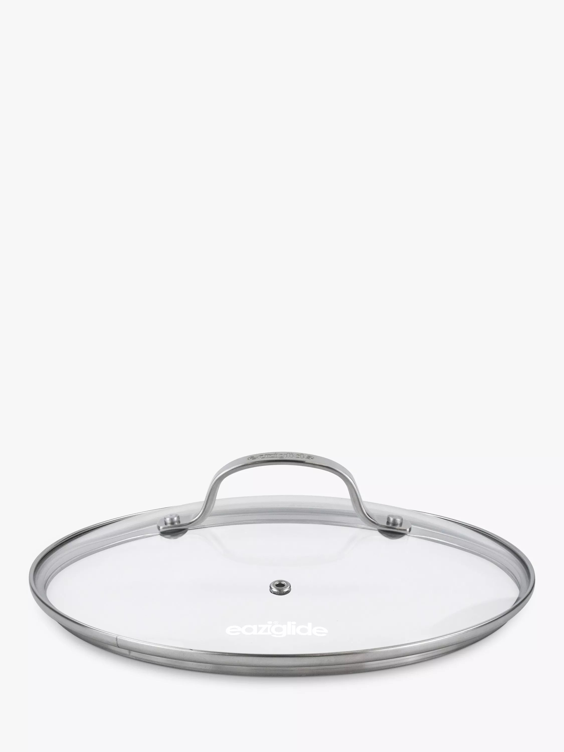 Eaziglide clear glass saucepan and casserole pan lid 24cm - British product