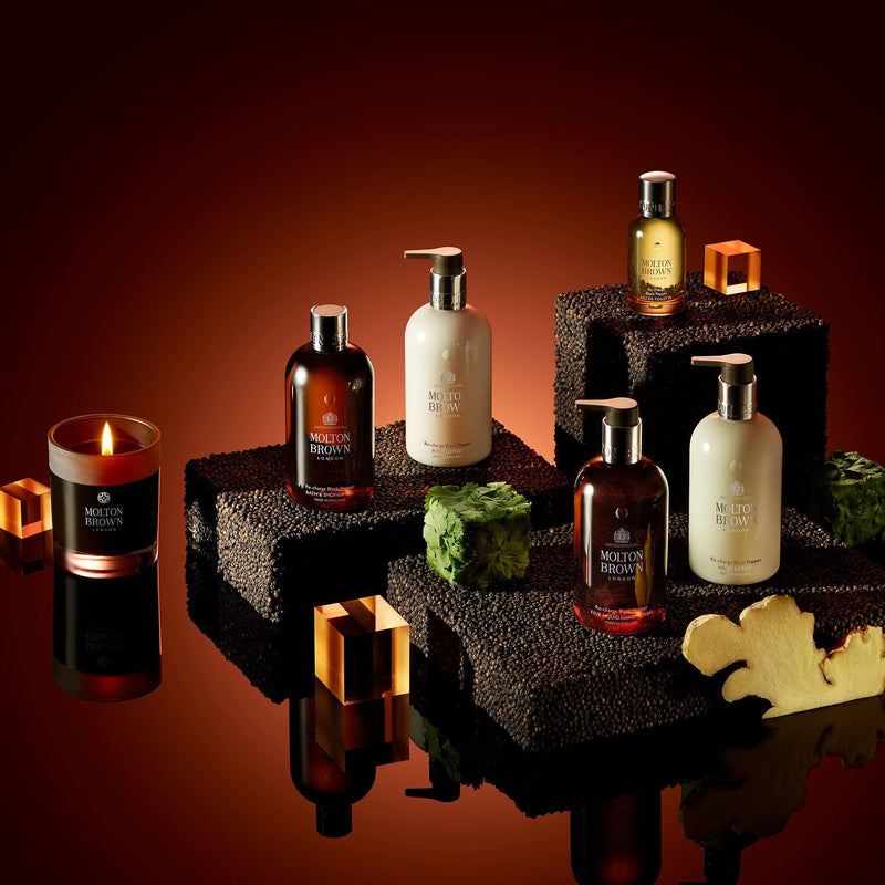 Molton Brown Black Pepper Bath and Shower Gel 300ml, imported from the UK