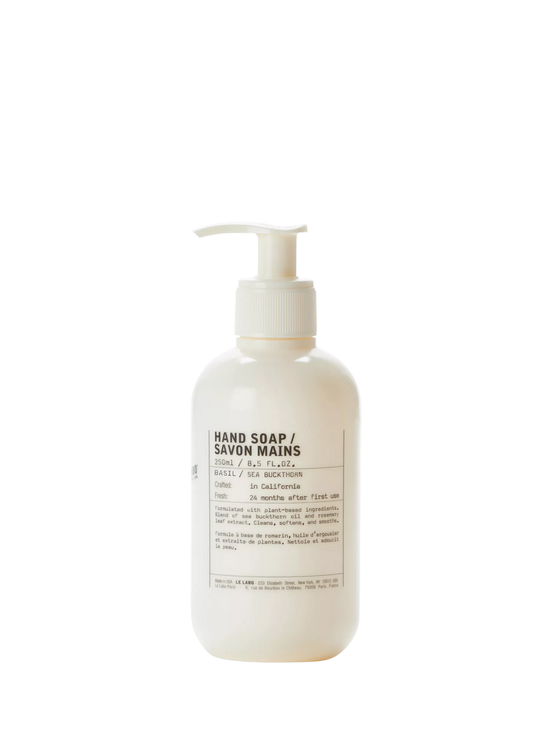 Le Labo basil hand soap 250ml, UK version
