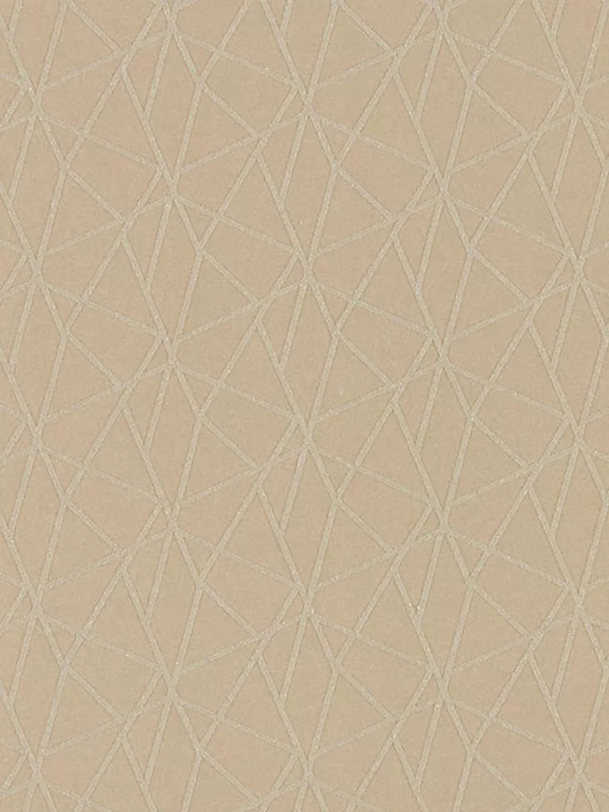 Harlequin Zola Shimmer wallpaper with geometric beaded design and metallic ground, UK version
