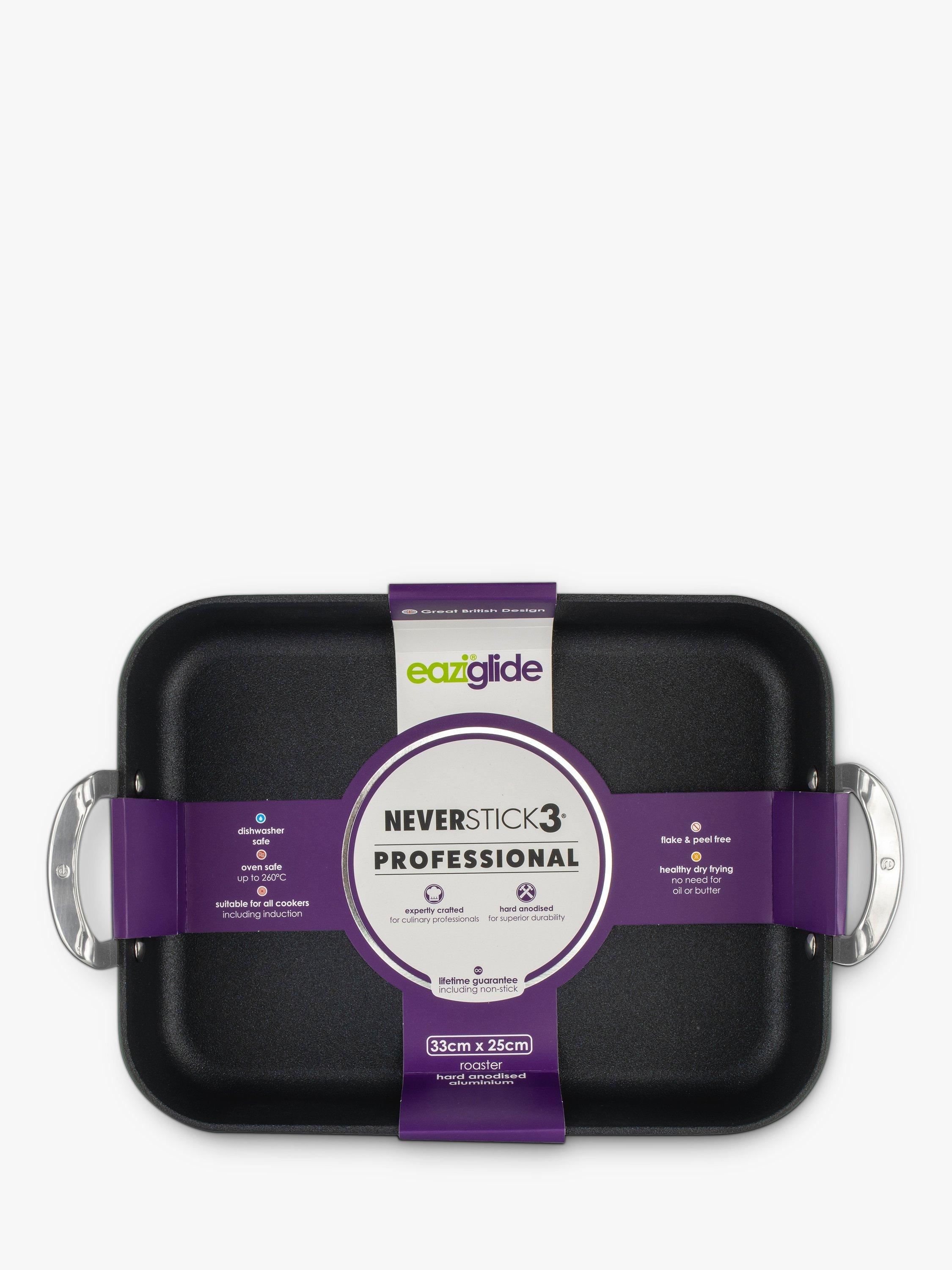 Eaziglide Neverstick3 Professional Non-Stick Induction Roaster 33cm - British product