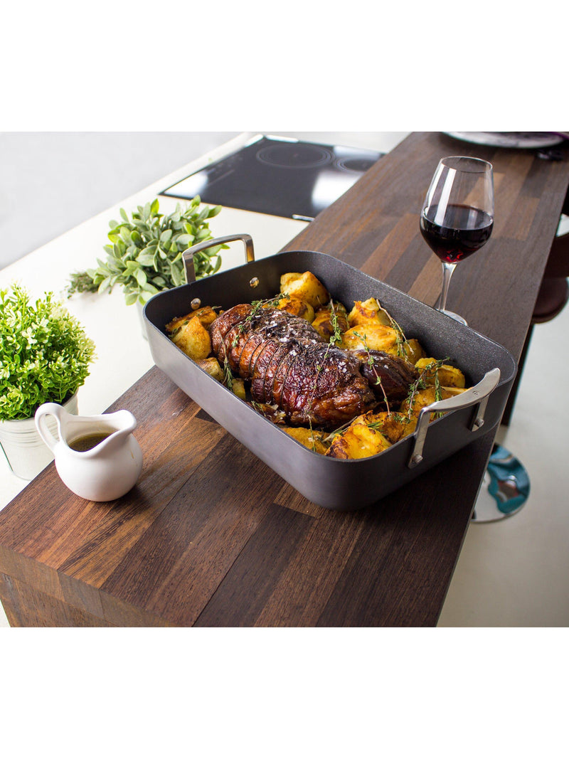 Eaziglide Neverstick3 Professional Non-Stick Induction Roaster 33cm - British product