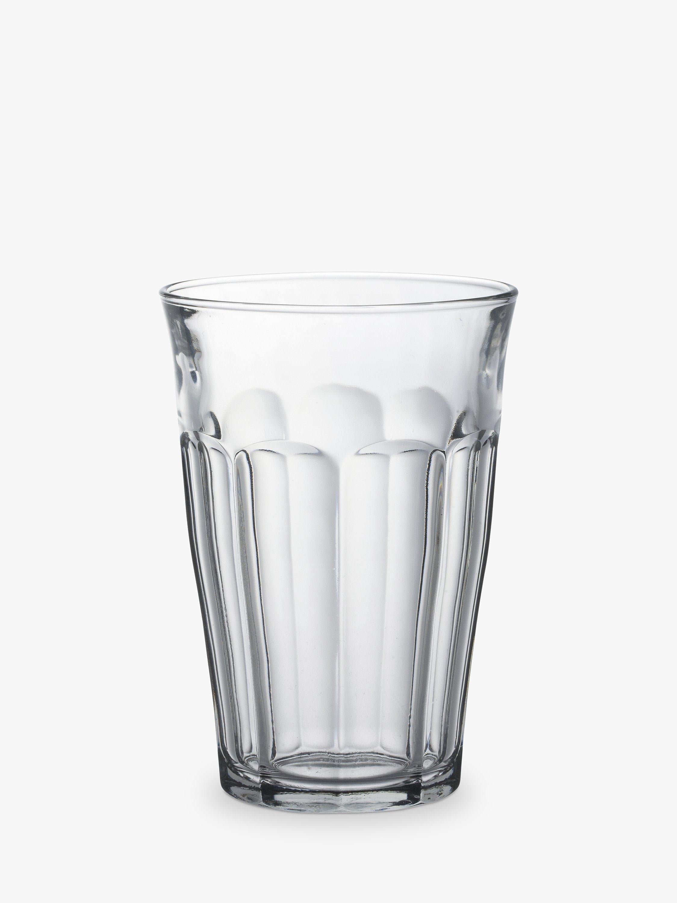 Duralex Picardie clear glass tumblers 360ml - British product