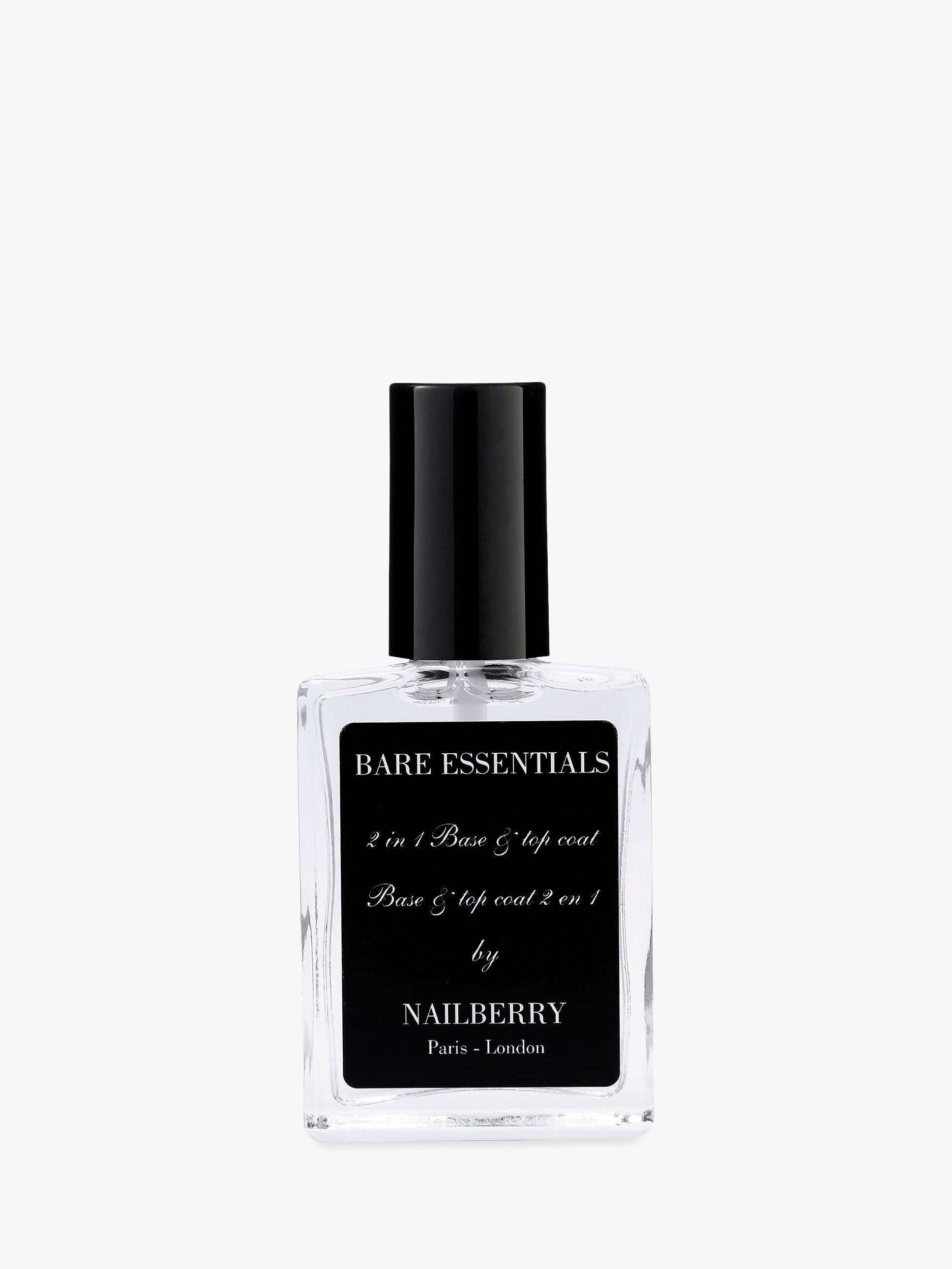 Nailberry Bare Essentials top base coat 15ml, imported from the UK