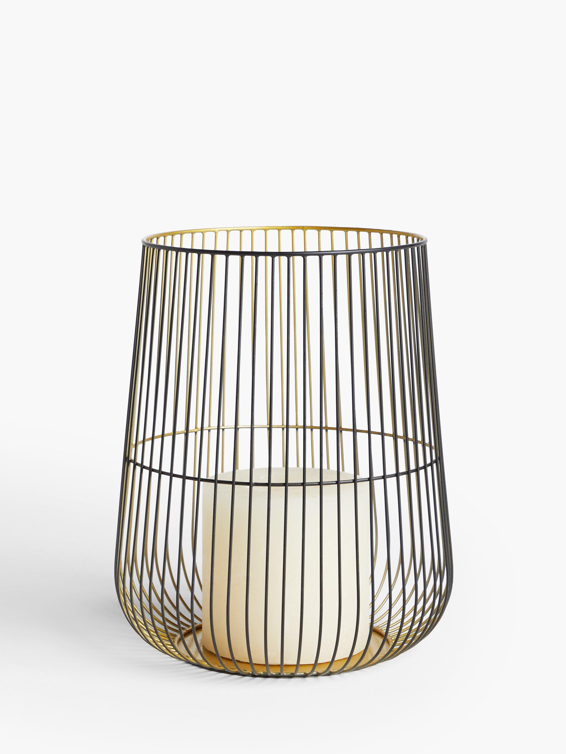 John Lewis Cage Lantern Candle Holder Large, UK version