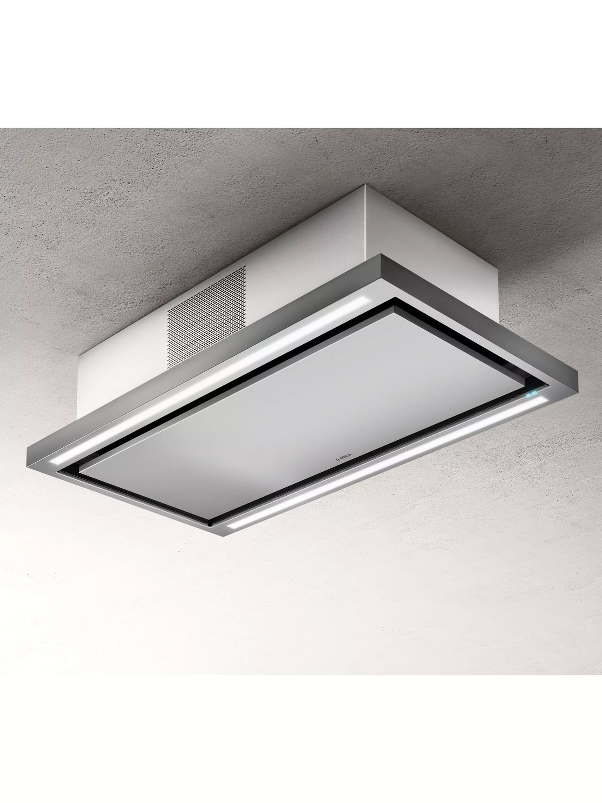 Elica ceiling cooker hood stainless steel 90cm - British product