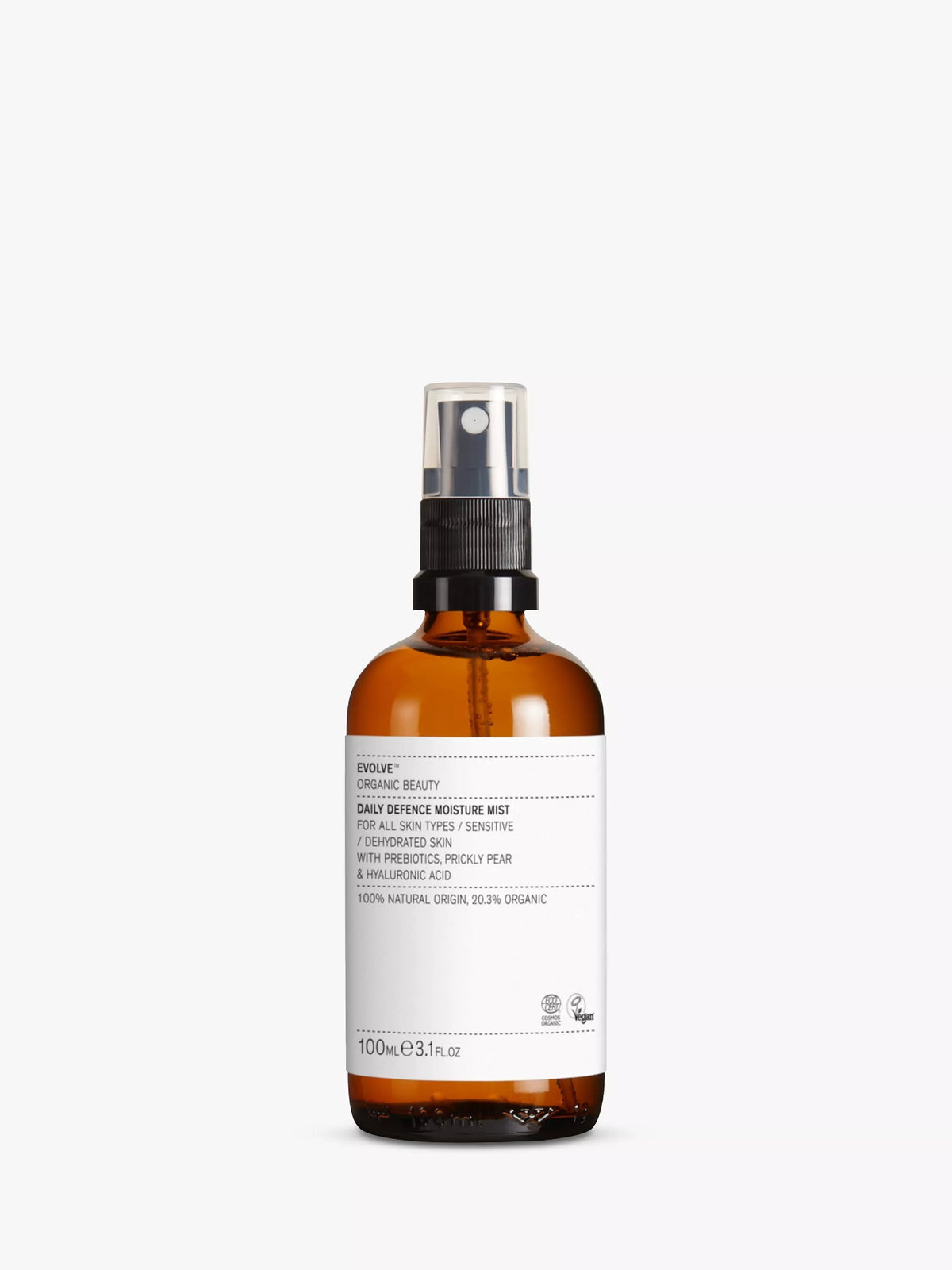 Evolve Organic Beauty Daily Defence Moisture Mist 100ml - British product
