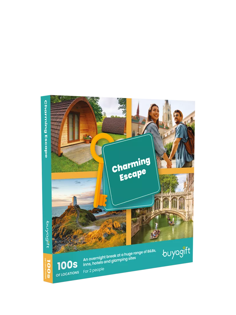 Buyagift charming escape gift experience voucher for overnight stays - British product