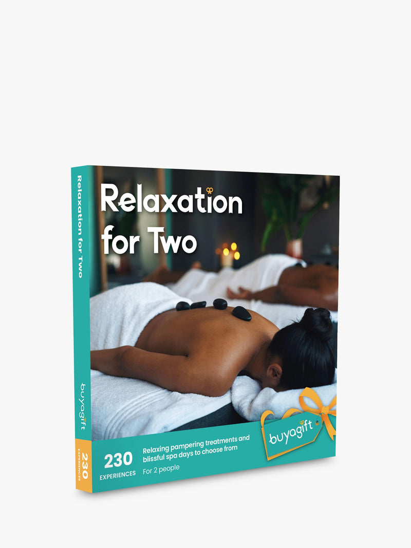 Buyagift relaxation for two gift experience - British product
