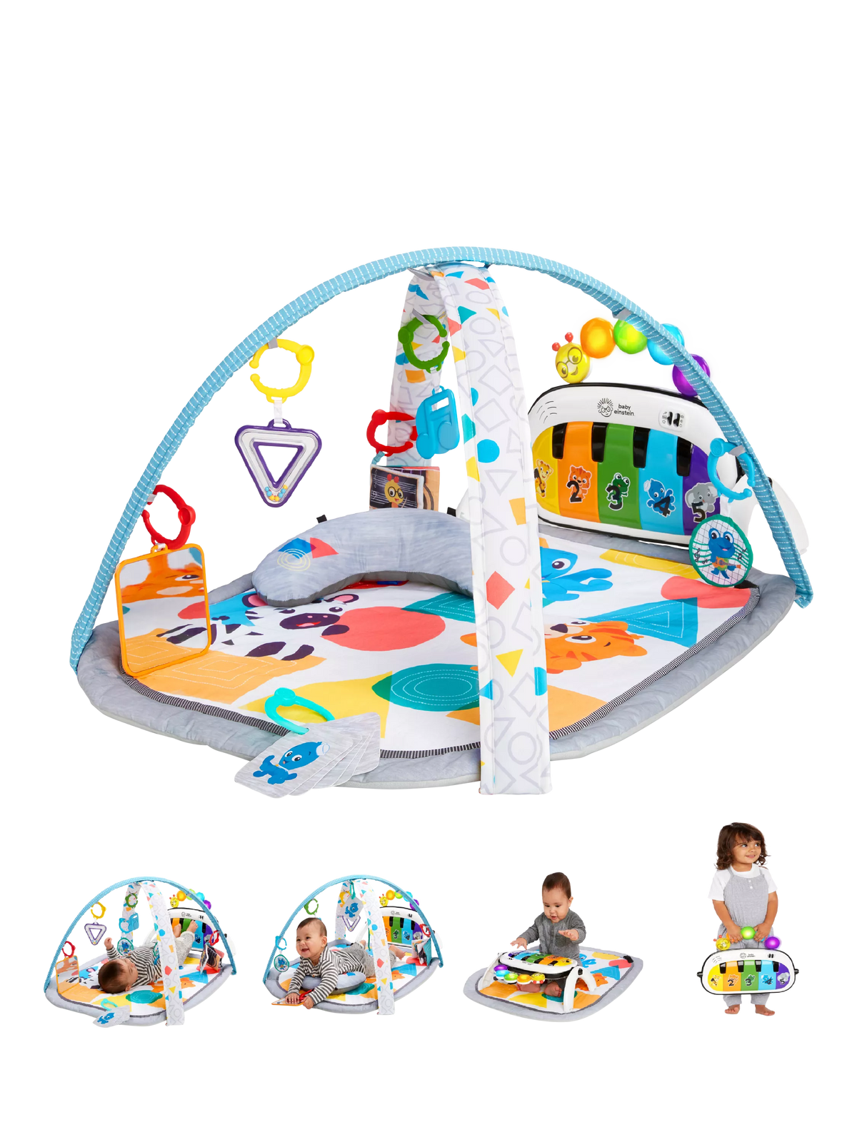 Baby Einstein 4-in-1 Kickin' Tunes Activity Gym - British product