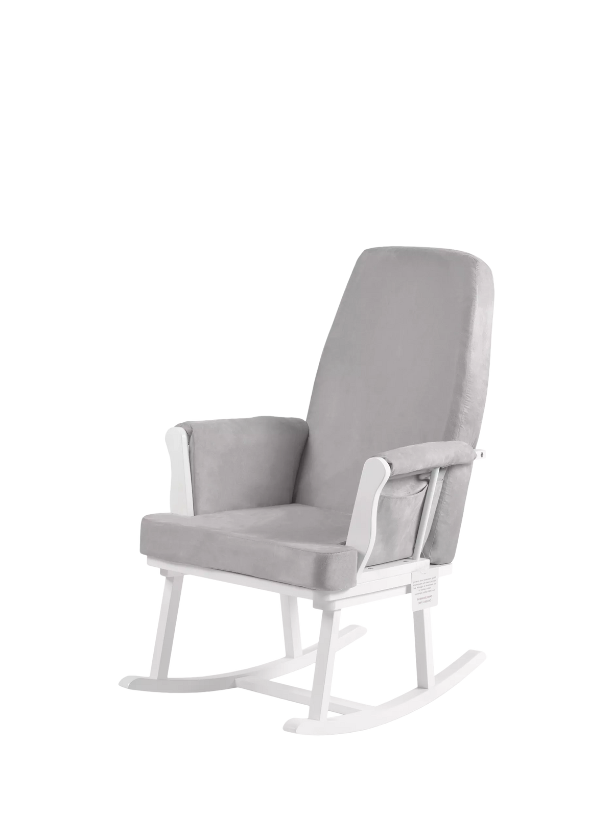 Kub Haldon Nursing Chair grey upholstered imported from the UK