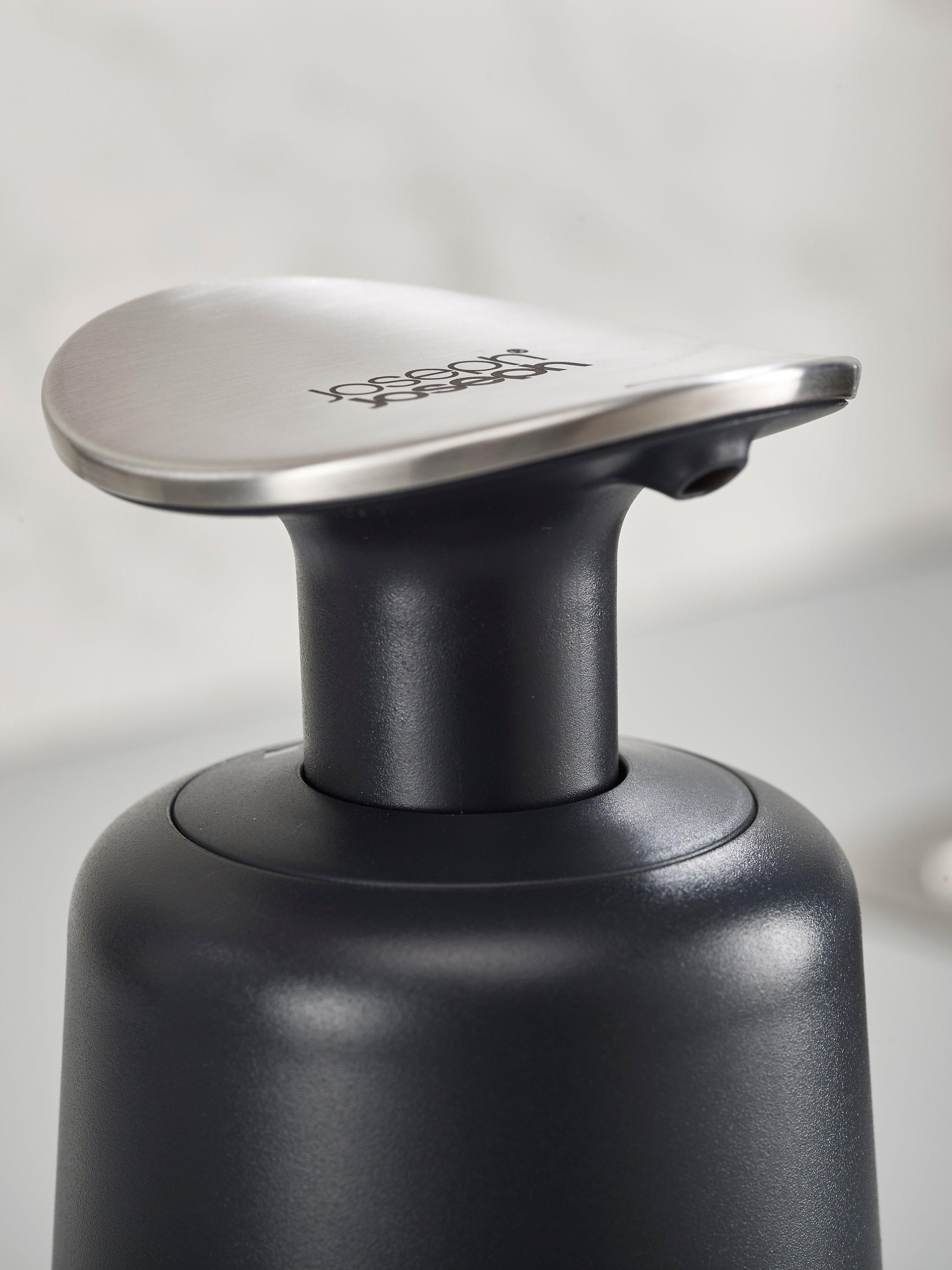 Joseph Joseph soap dispenser with transparent window and non-slip base 350ml, UK version