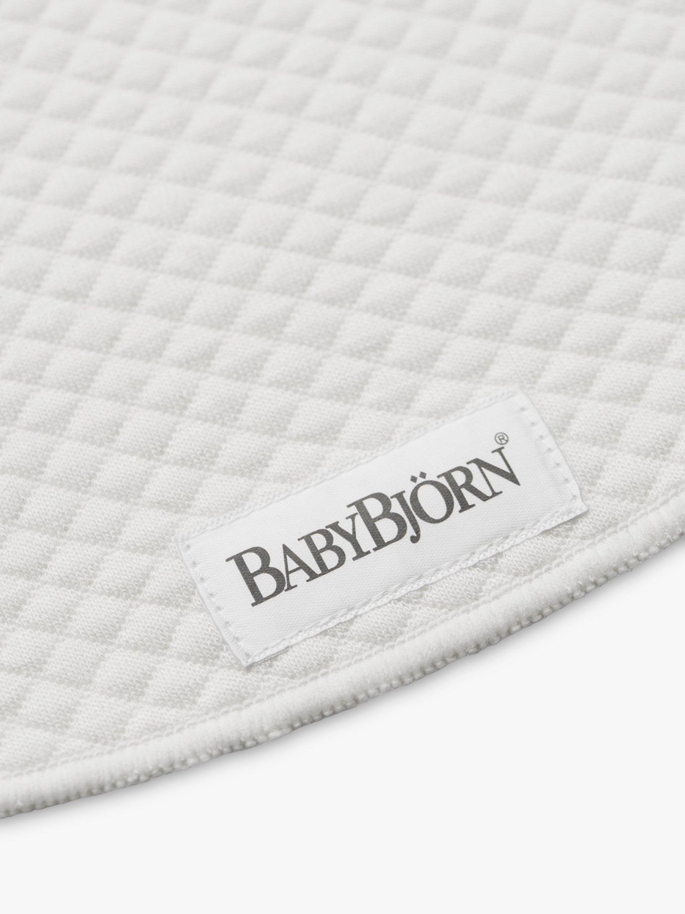 BabyBjörn teething bibs white 2 pack - British product