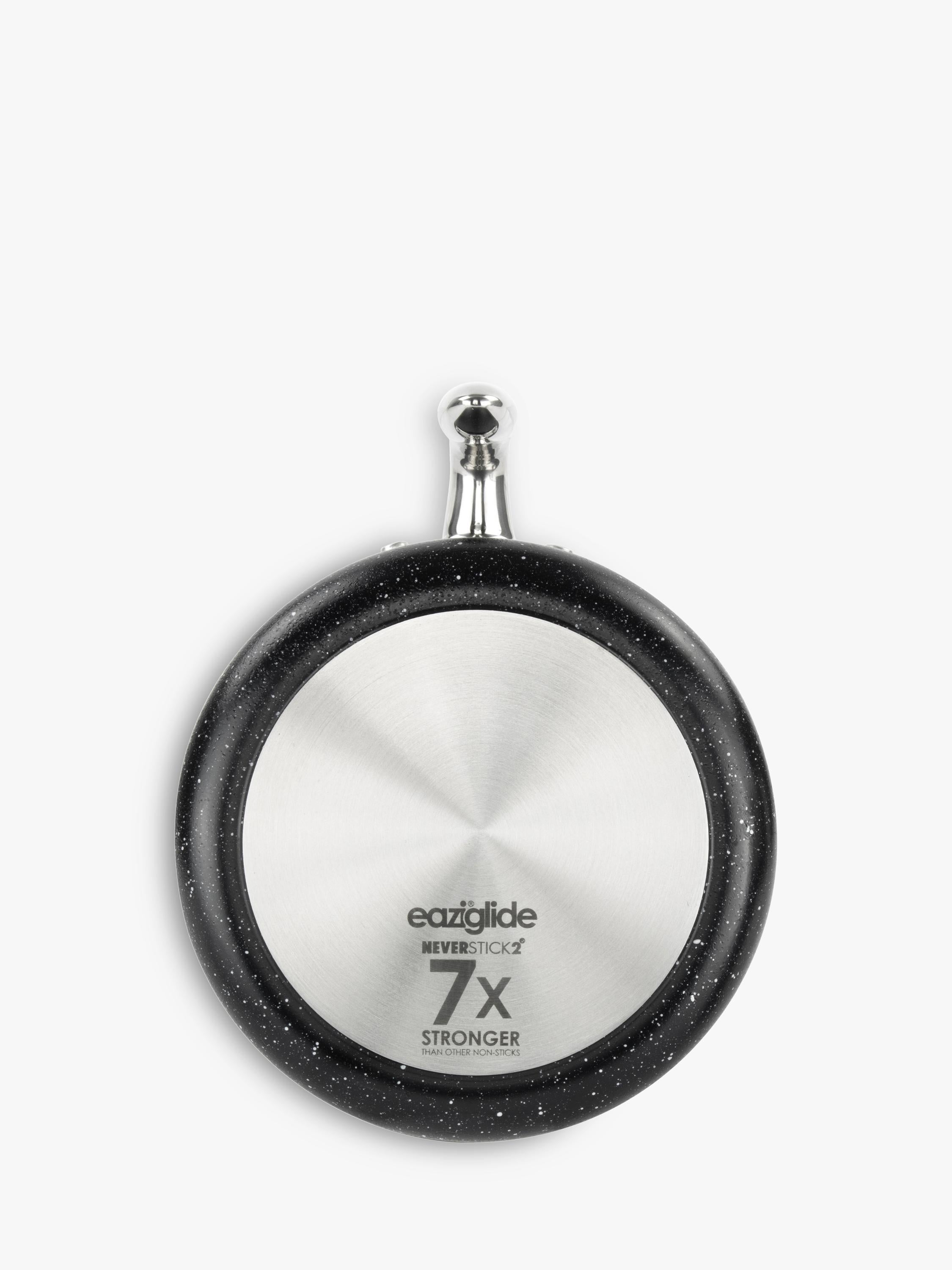 Eaziglide Neverstick2 Aluminium Non-Stick Sauce Pot, Black, 16cm - British product