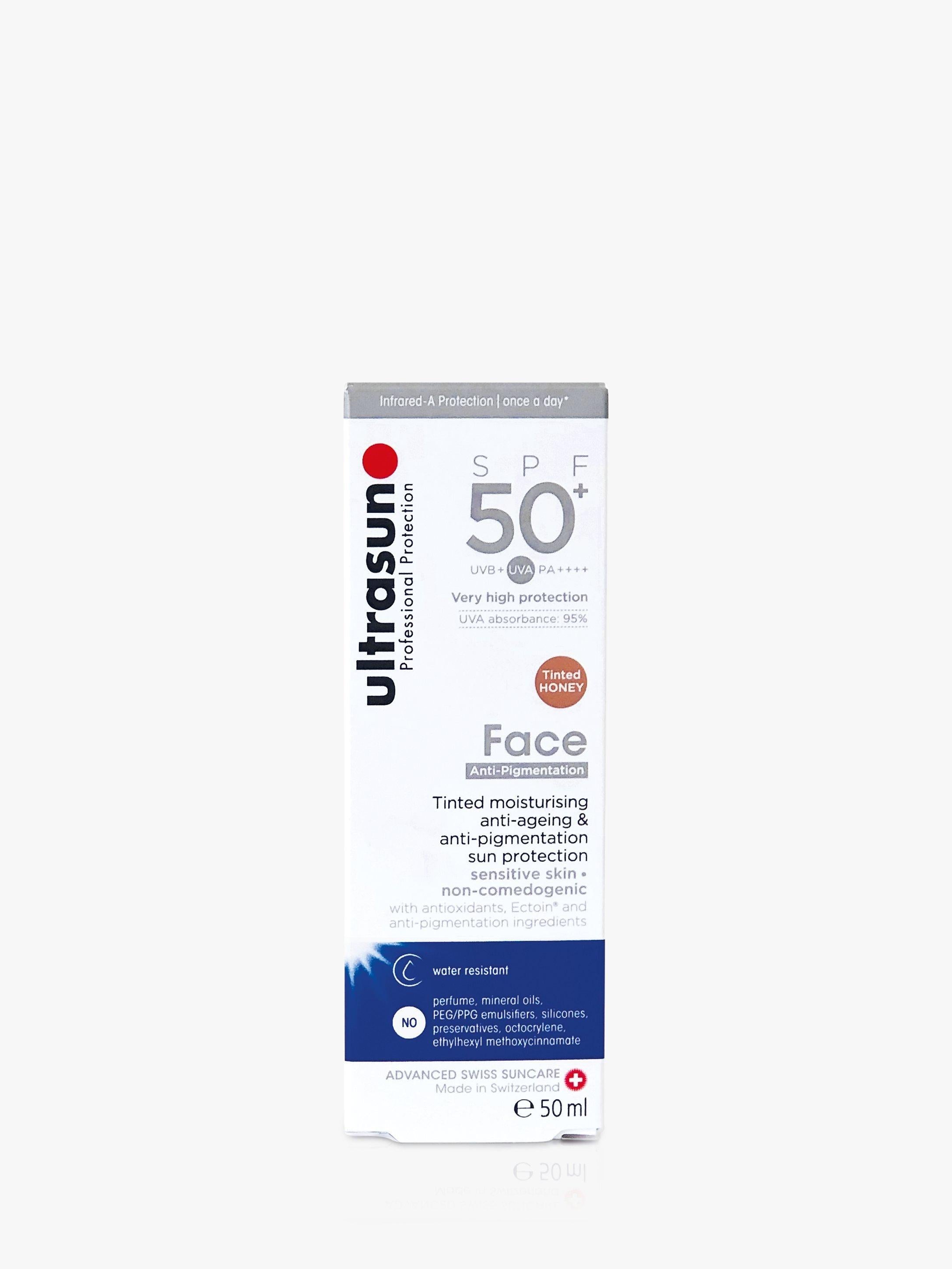 Ultrasun Face Sun Cream for Sensitive Skin 50ml (British brand)