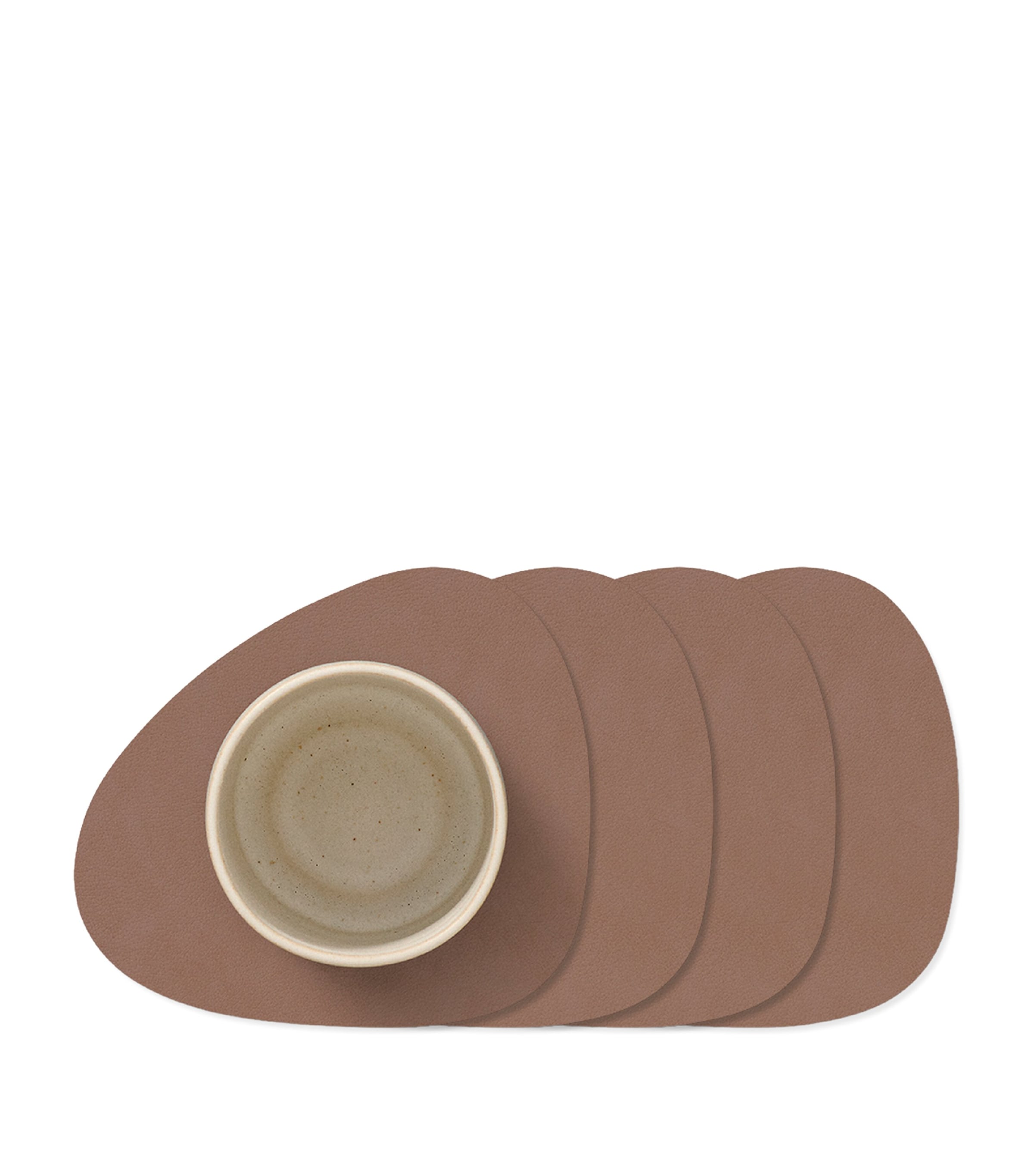 LIND DNA Curve Nupo coasters set of 4, UK version
